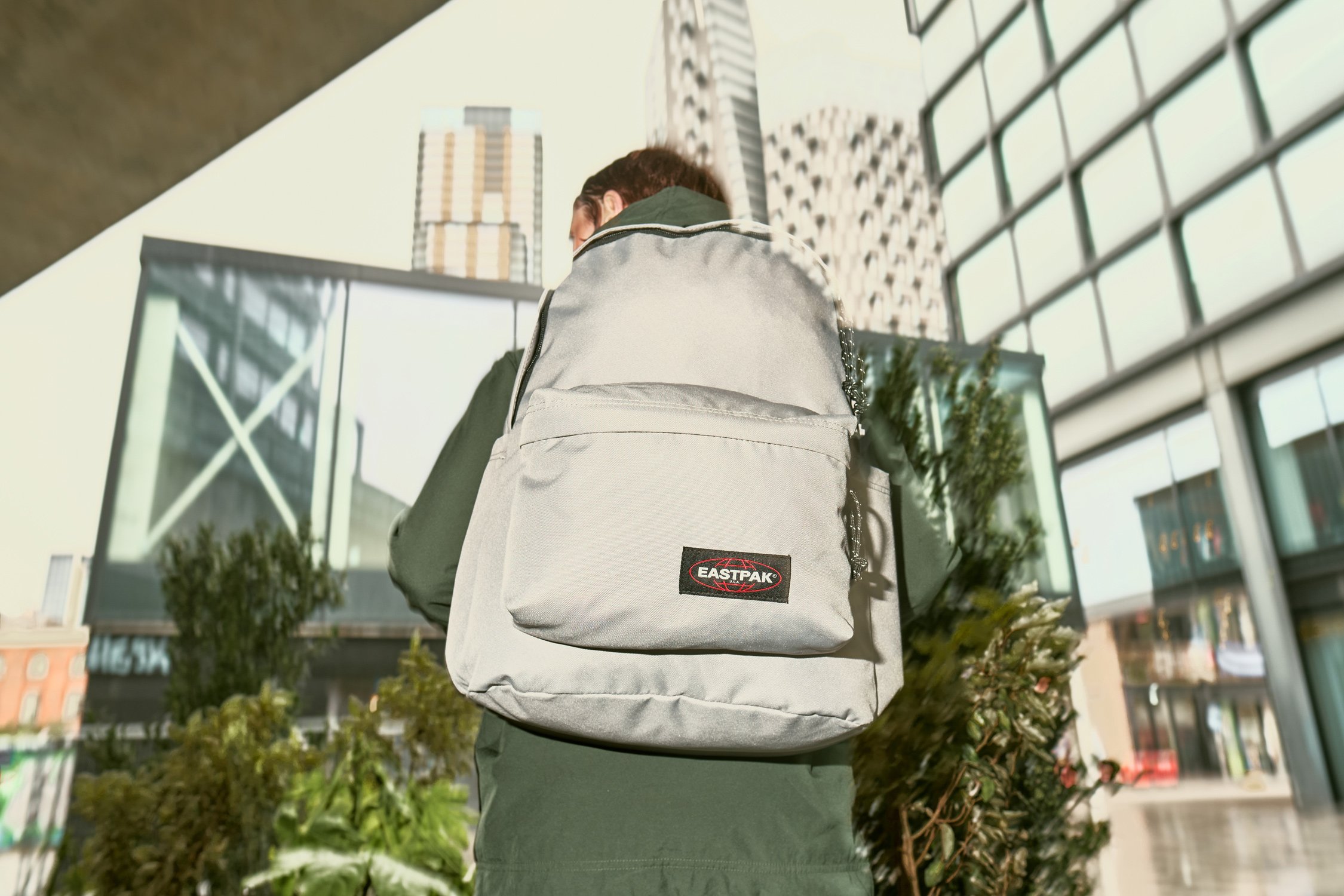 Commercial campaign photography featuring the Eastpak Backpack photographed in London. Authentic streetwear, youth culture and lifestyle photography by Daniel Allison for global fashion brands.