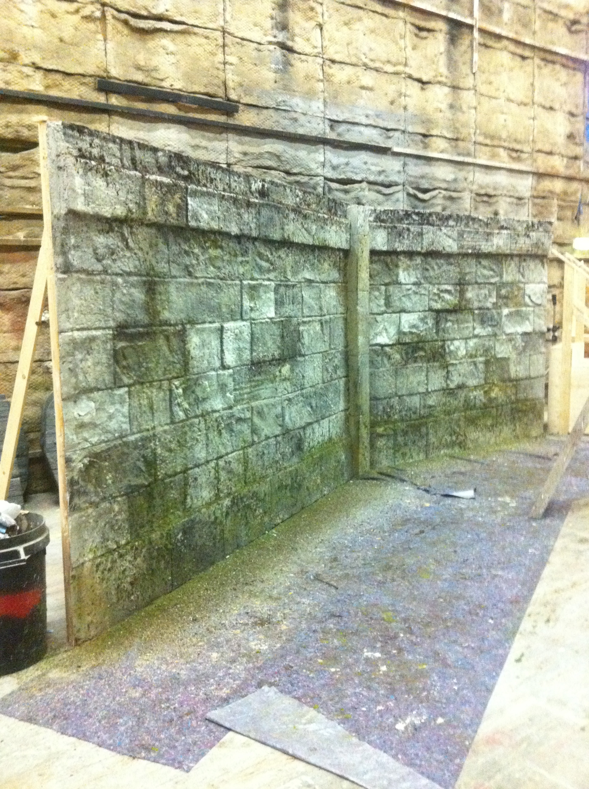 Fake rock - brick - wall - craftwork projects 1.jpg