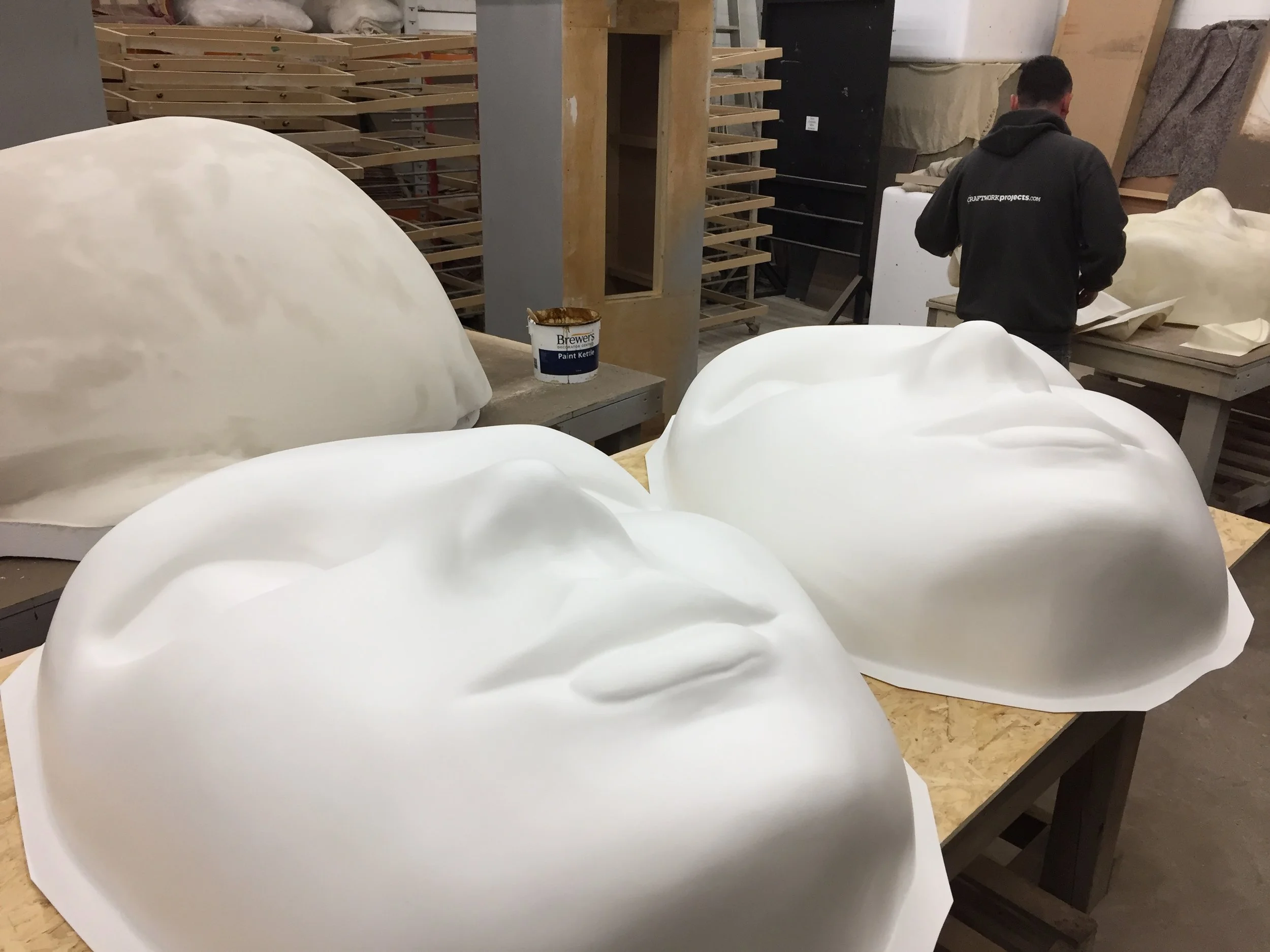 CRAFTWORK PROJECTS 4 - SGT PEPPER MASKS.JPG