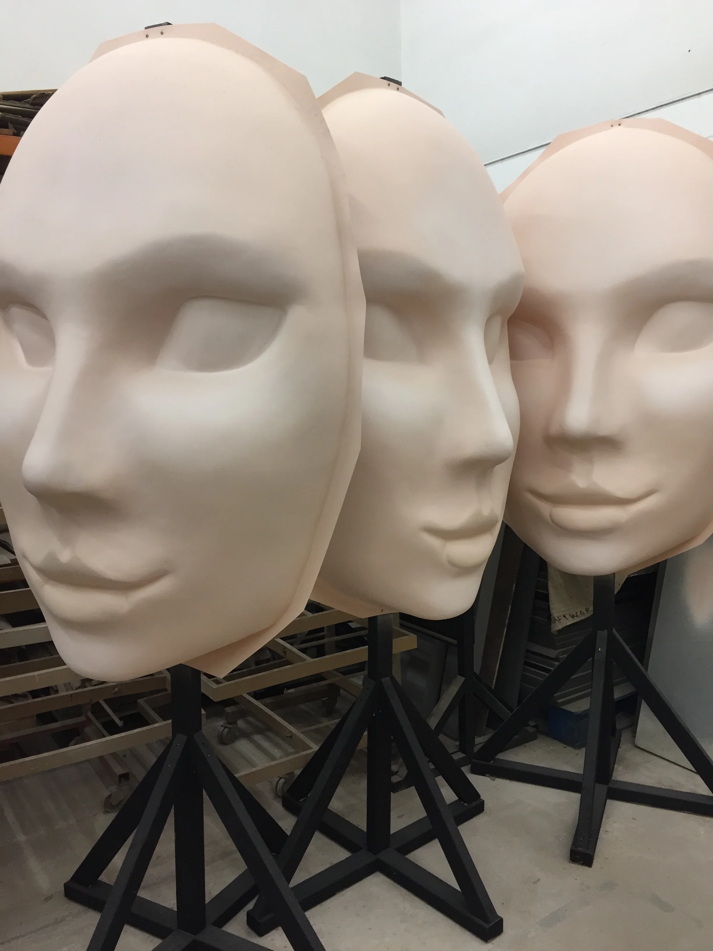 CRAFTWORK PROJECTS 5 - SGT PEPPER MASKS.JPG