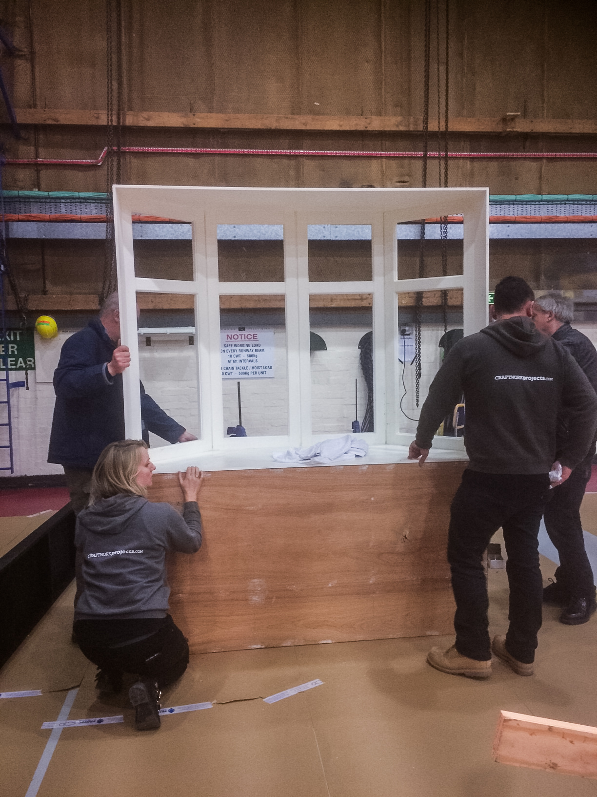 Craftwork Projects - Sgt Pepper window install 1.jpg