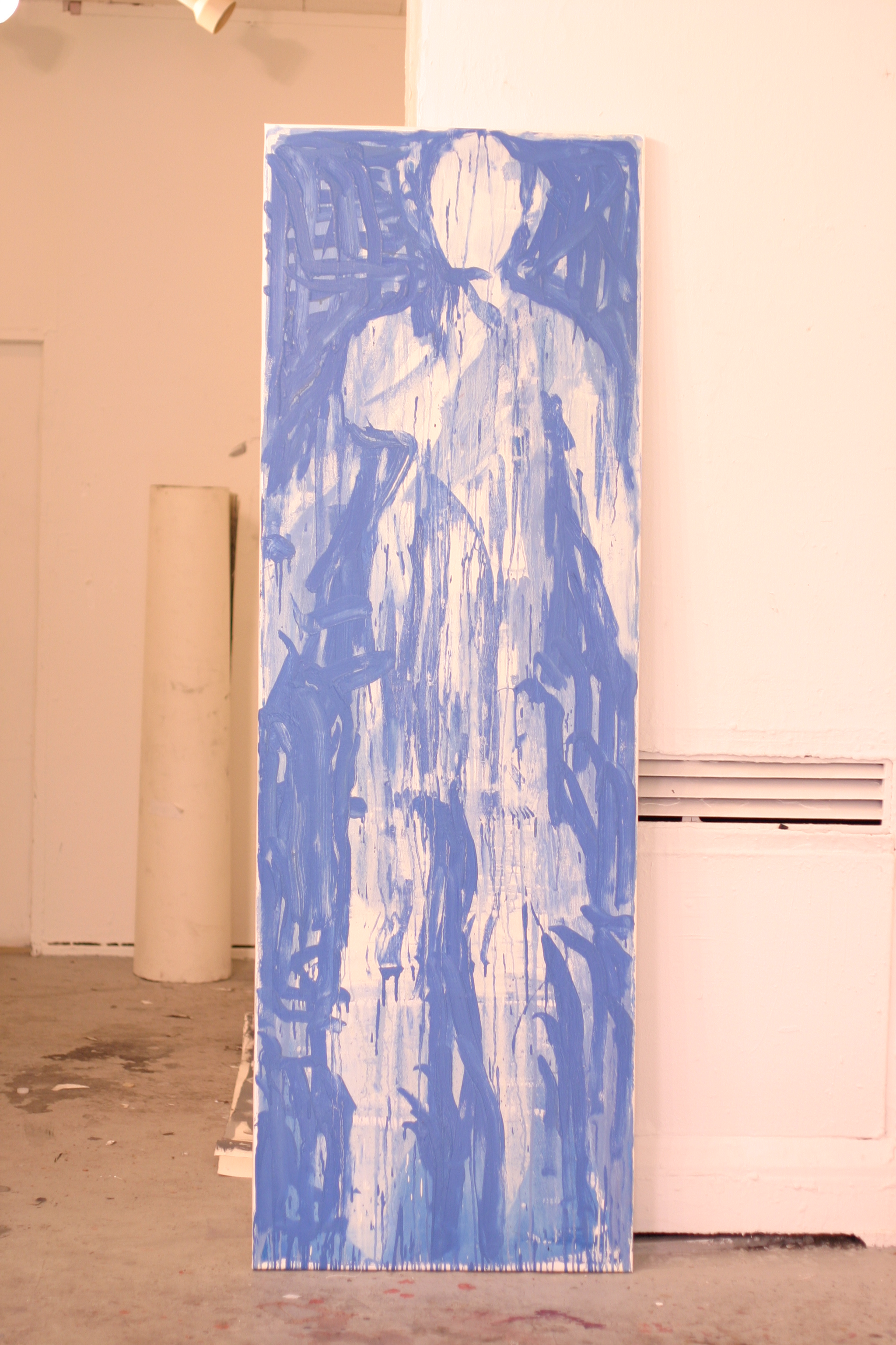  Figuration (Identity), oil on canvas, 250x83cm, 2009 