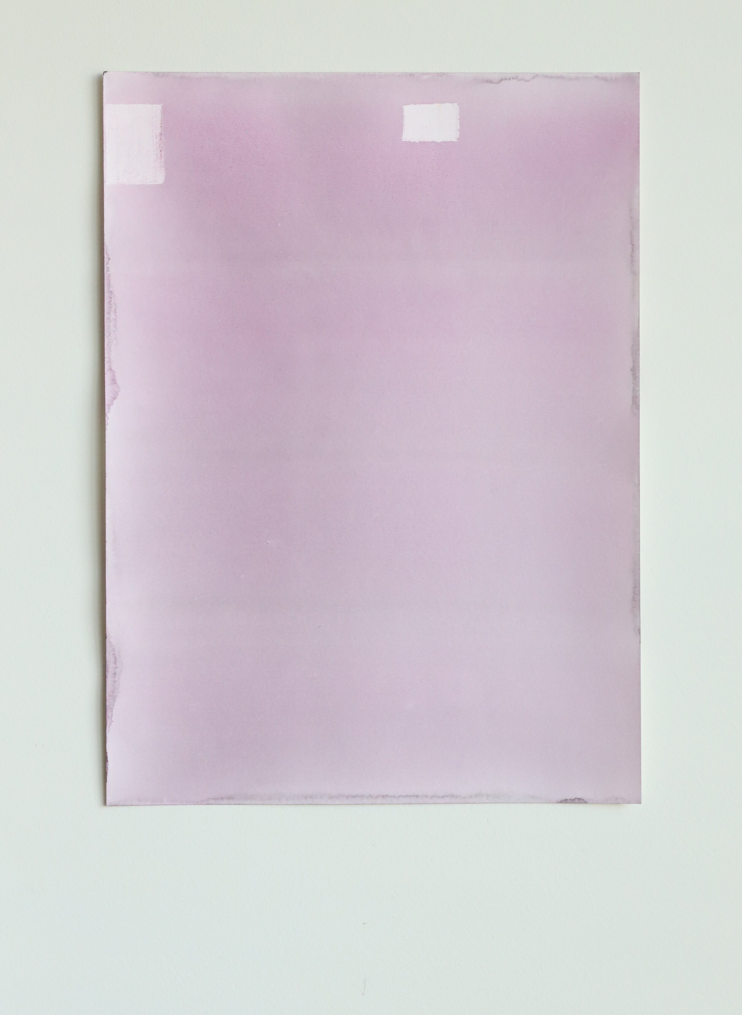  Risen, watercolor on paper, 38x28cm, 2020 