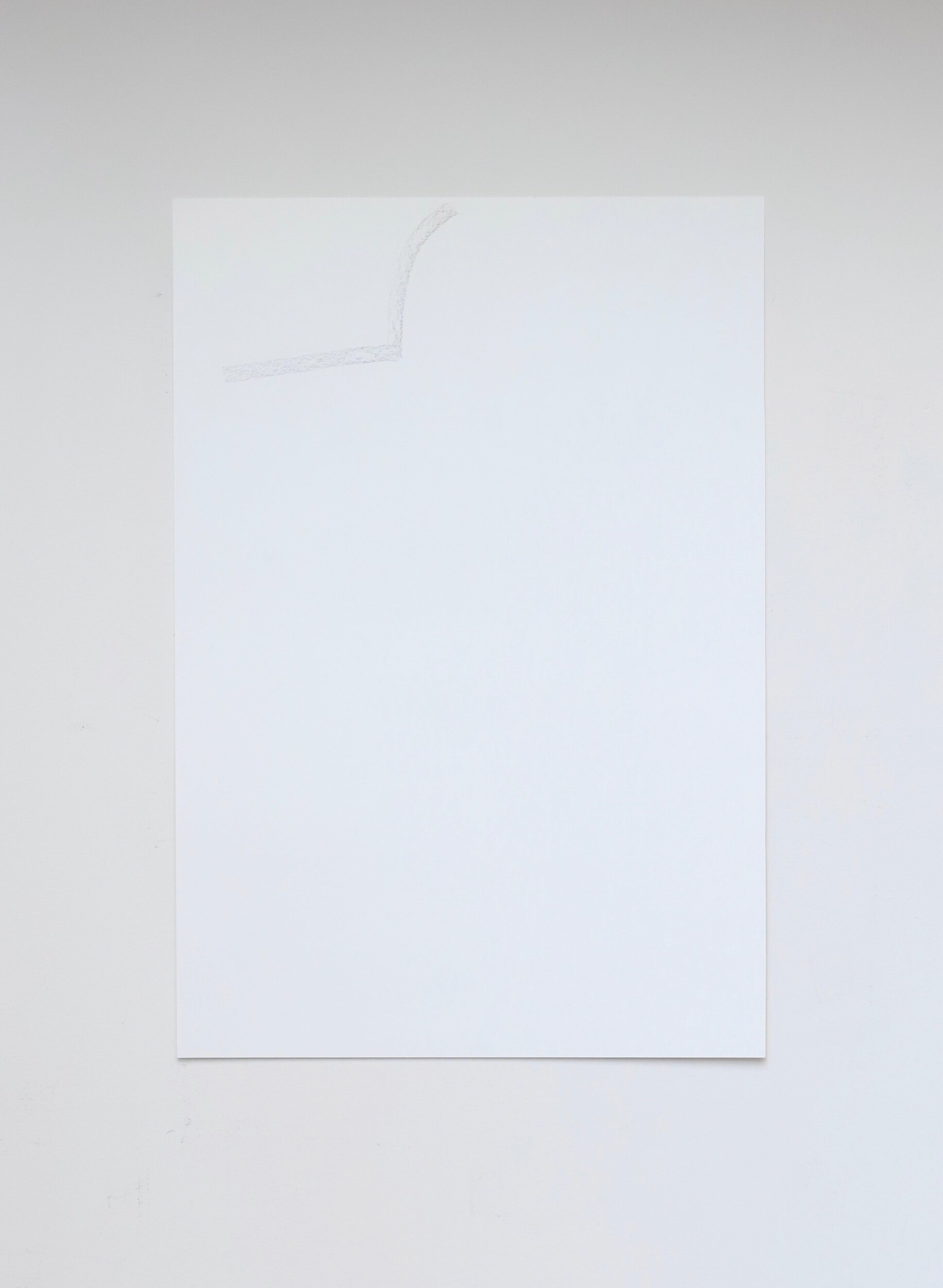 Untitled, crayon on paper, 61x42cm, 2021