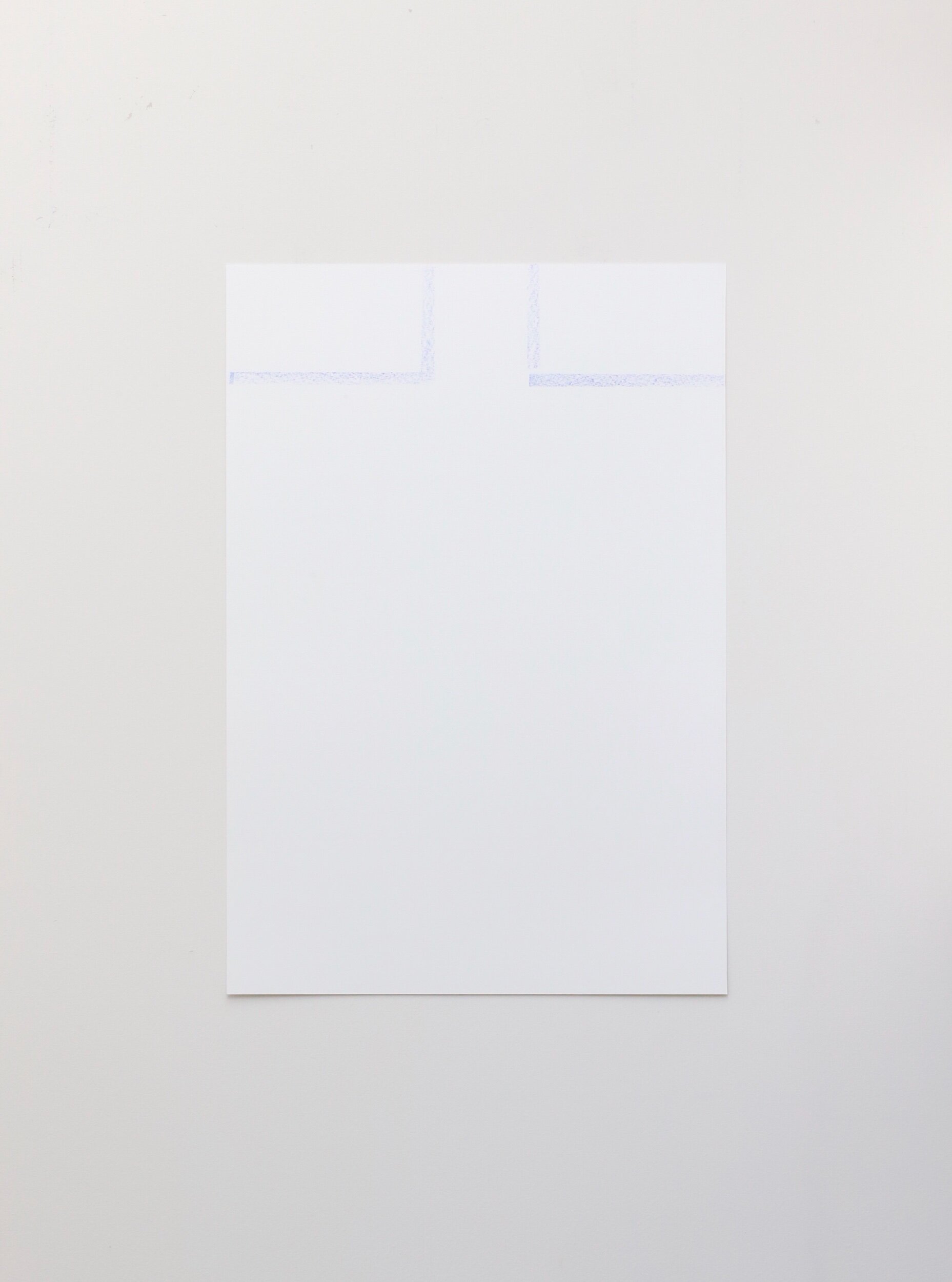 Untitled, crayon on paper, 61x42cm, 2021