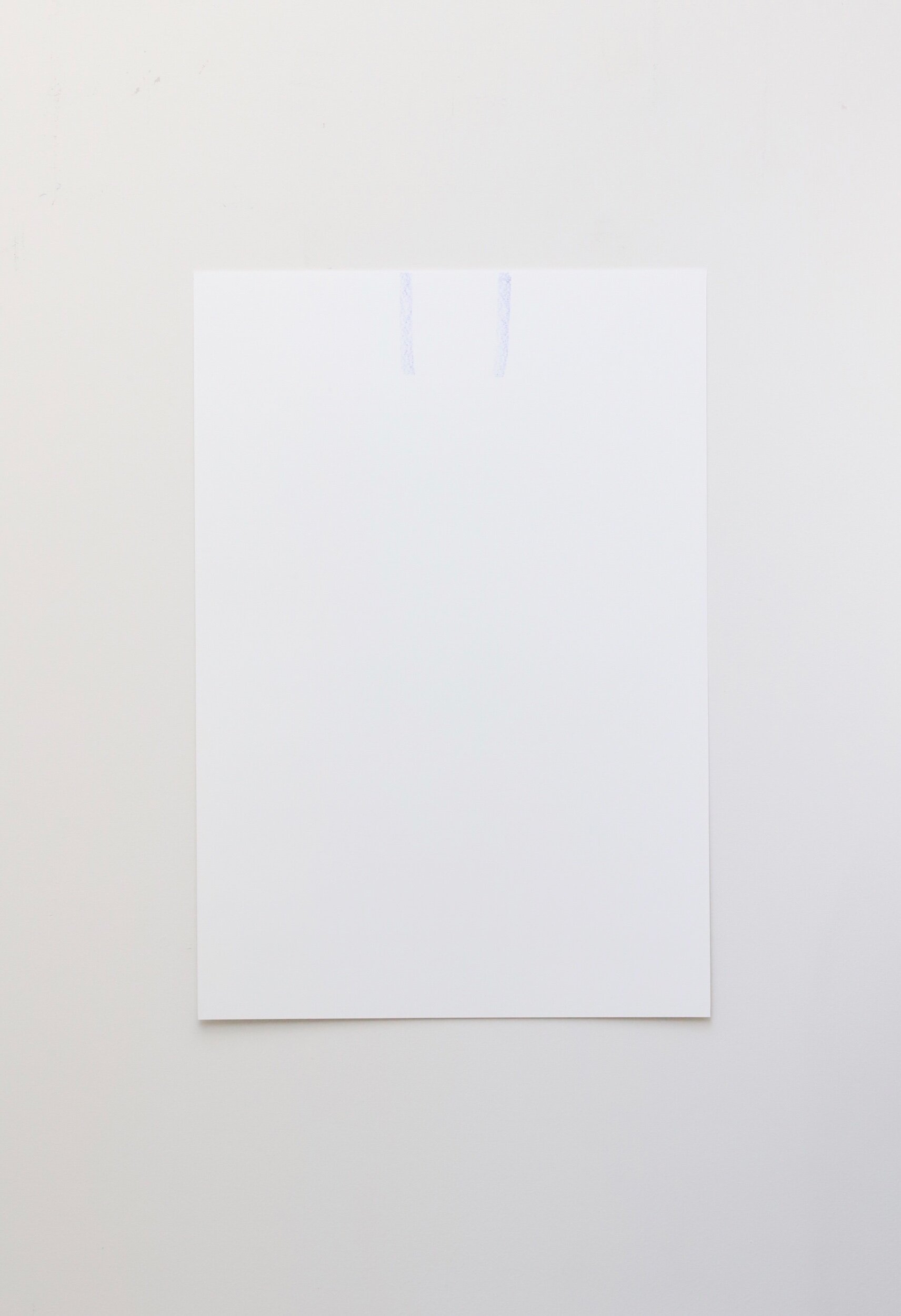 Untitled, crayon on paper, 61x42cm, 2021