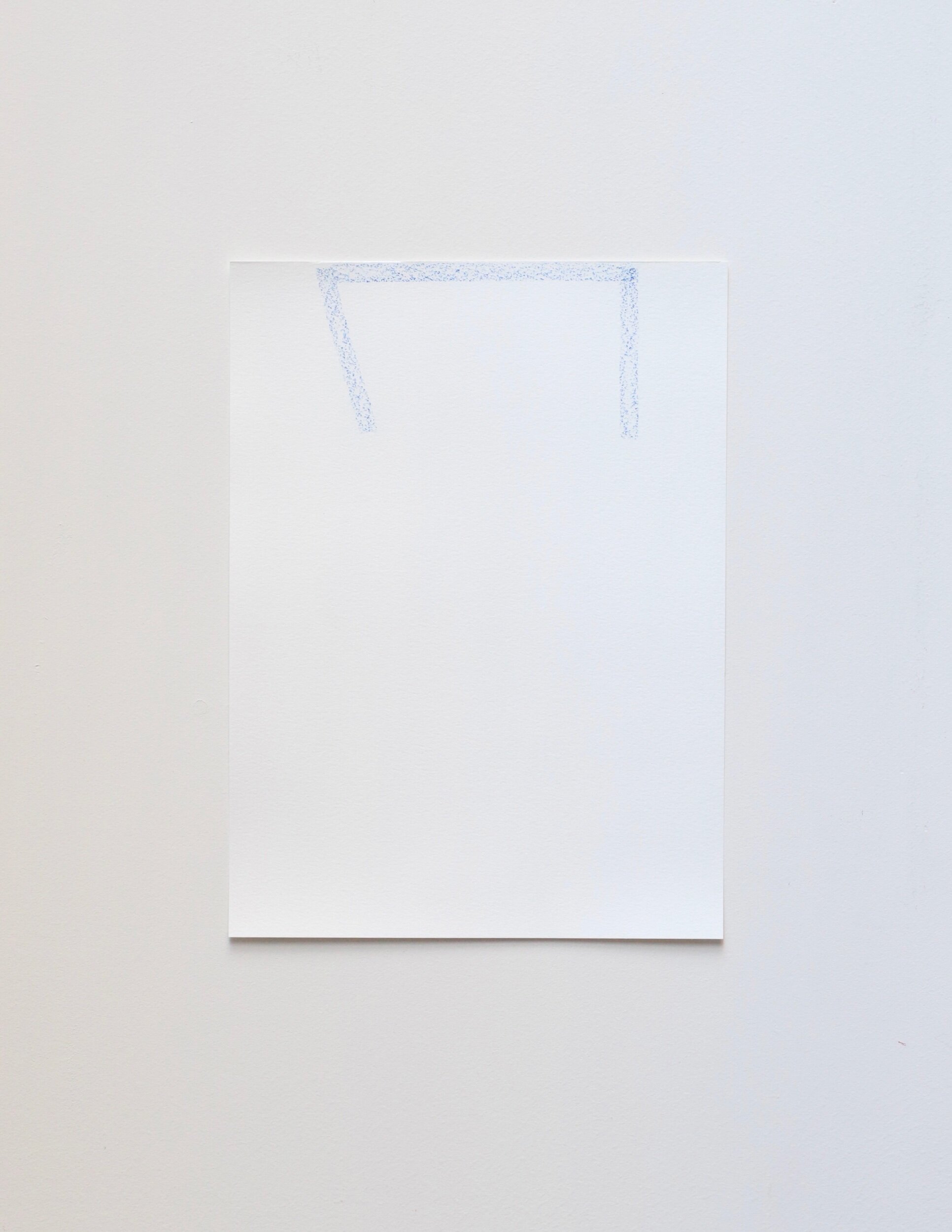 Untitled, crayon on paper, 38x28cm, 2021