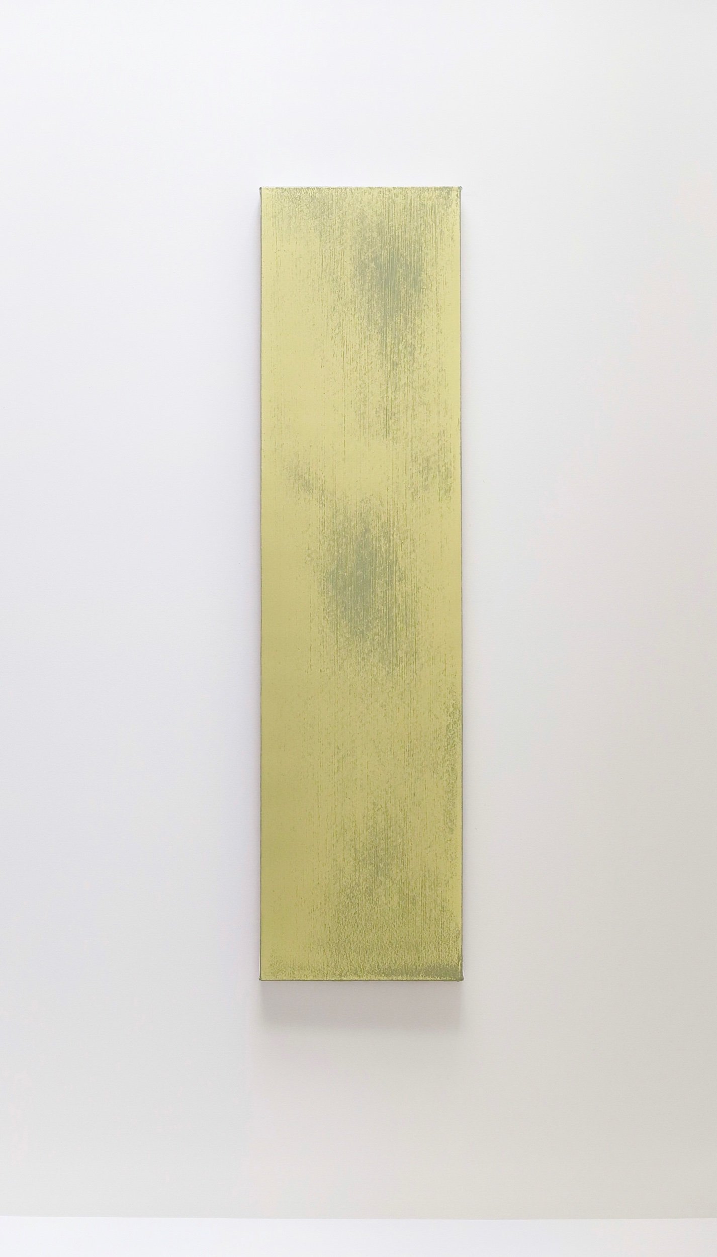  Figuration 22. 10 (Physical Absence), oil on canvas, 124x31cm, 2022 