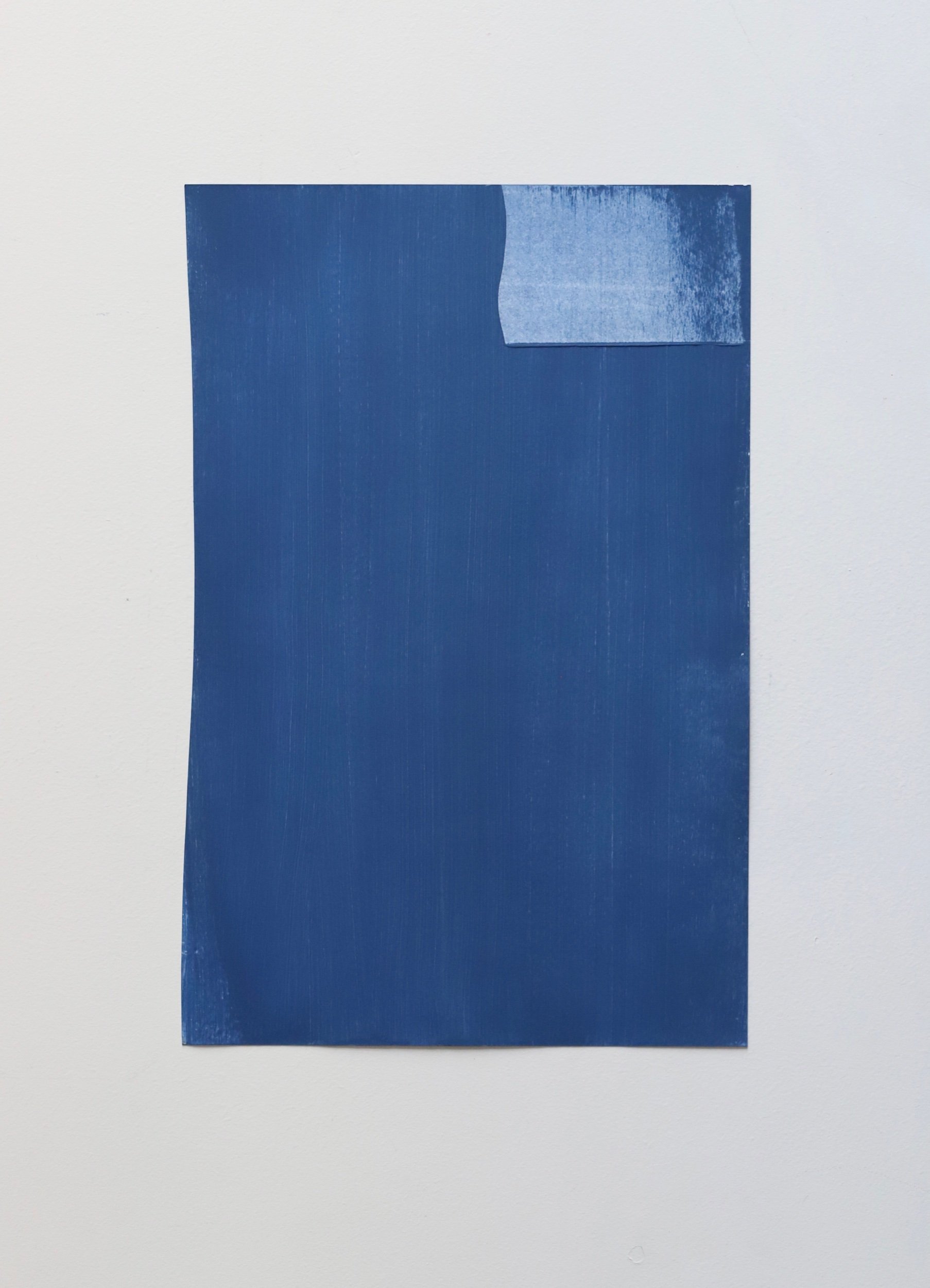 Life, vinyl and acrylic on paper, 46x30cm, 2022