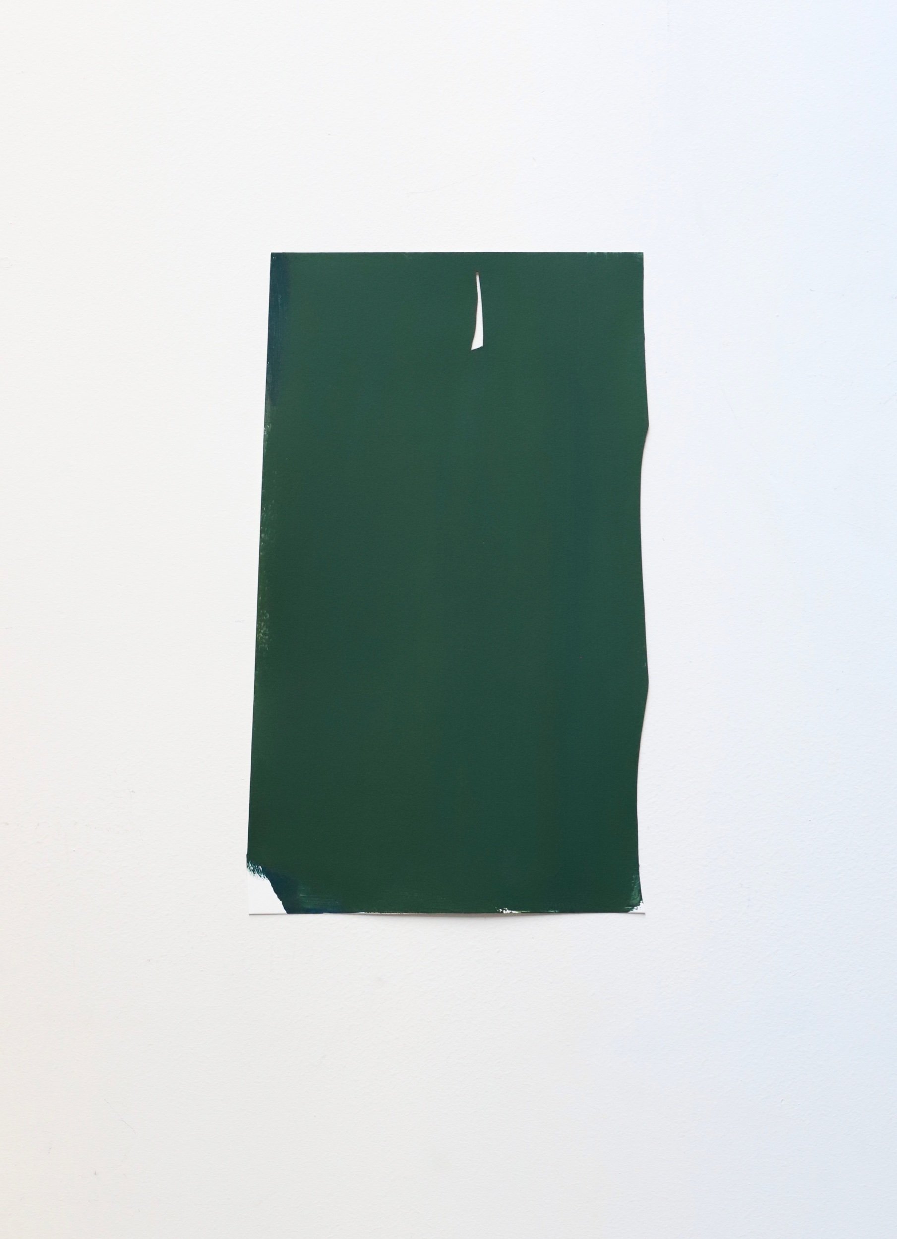  Sist, acrylic on paper, 45x28cm, 2023 