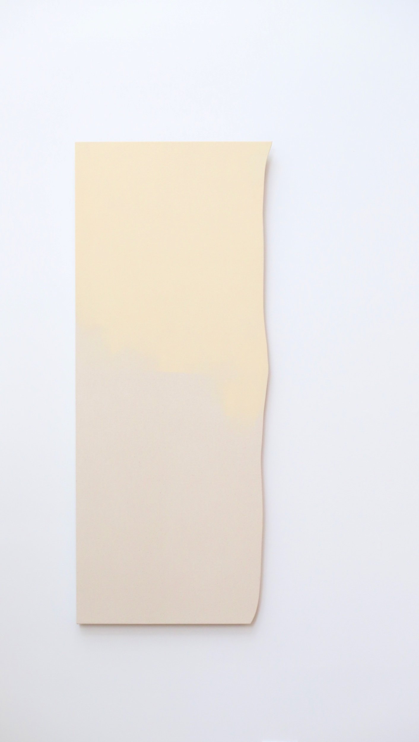  Painting and Figure, gesso and pigment on canvas, 150x61cm, 2024 