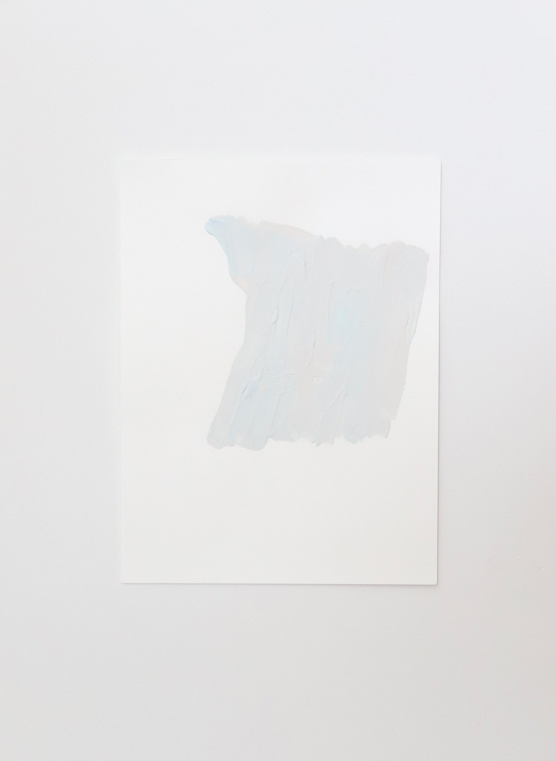  Figure and Form , gesso on paper, 31x23cm, 2024  
