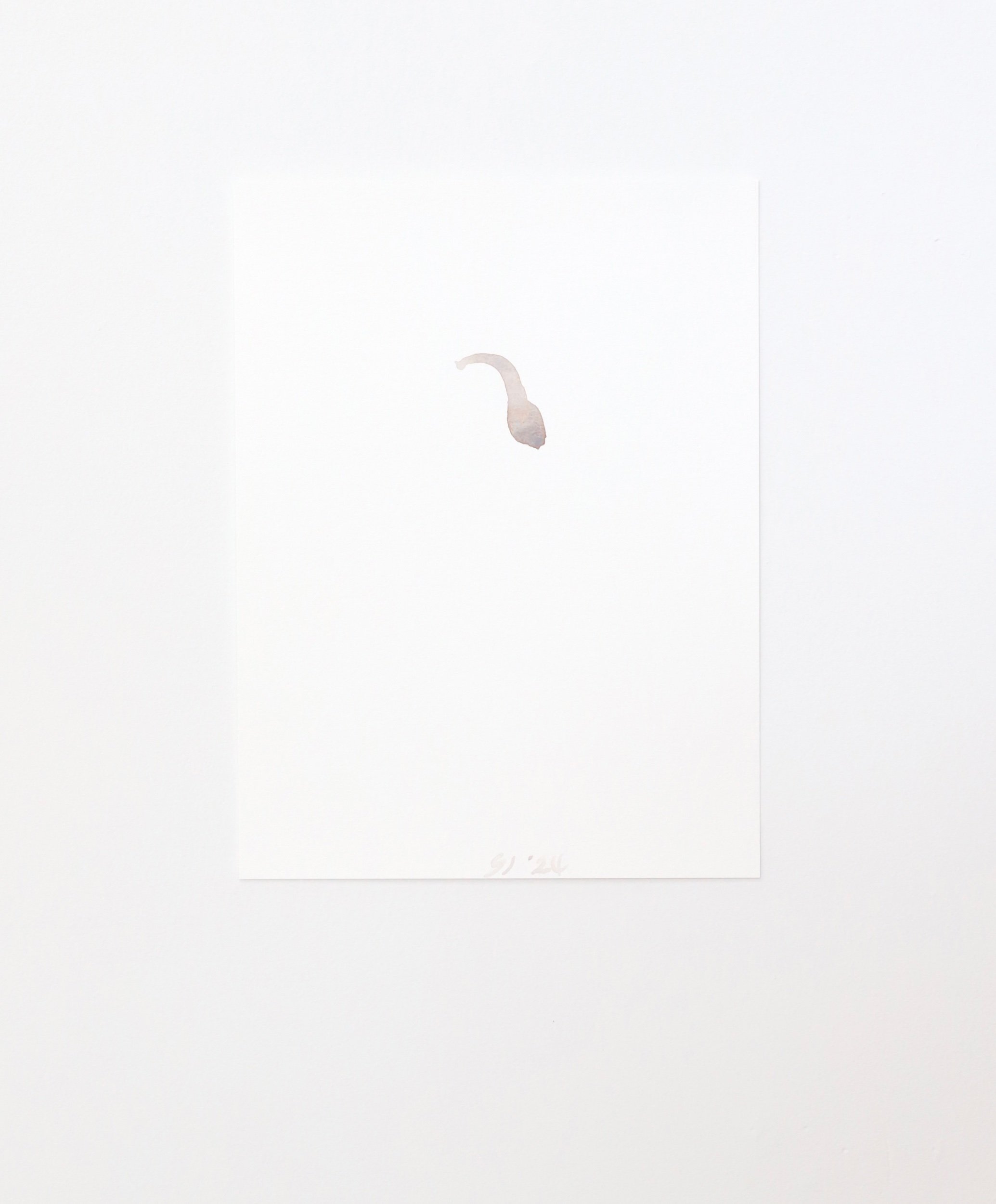 Person, watercolor on paper, 31x23cm, 2024