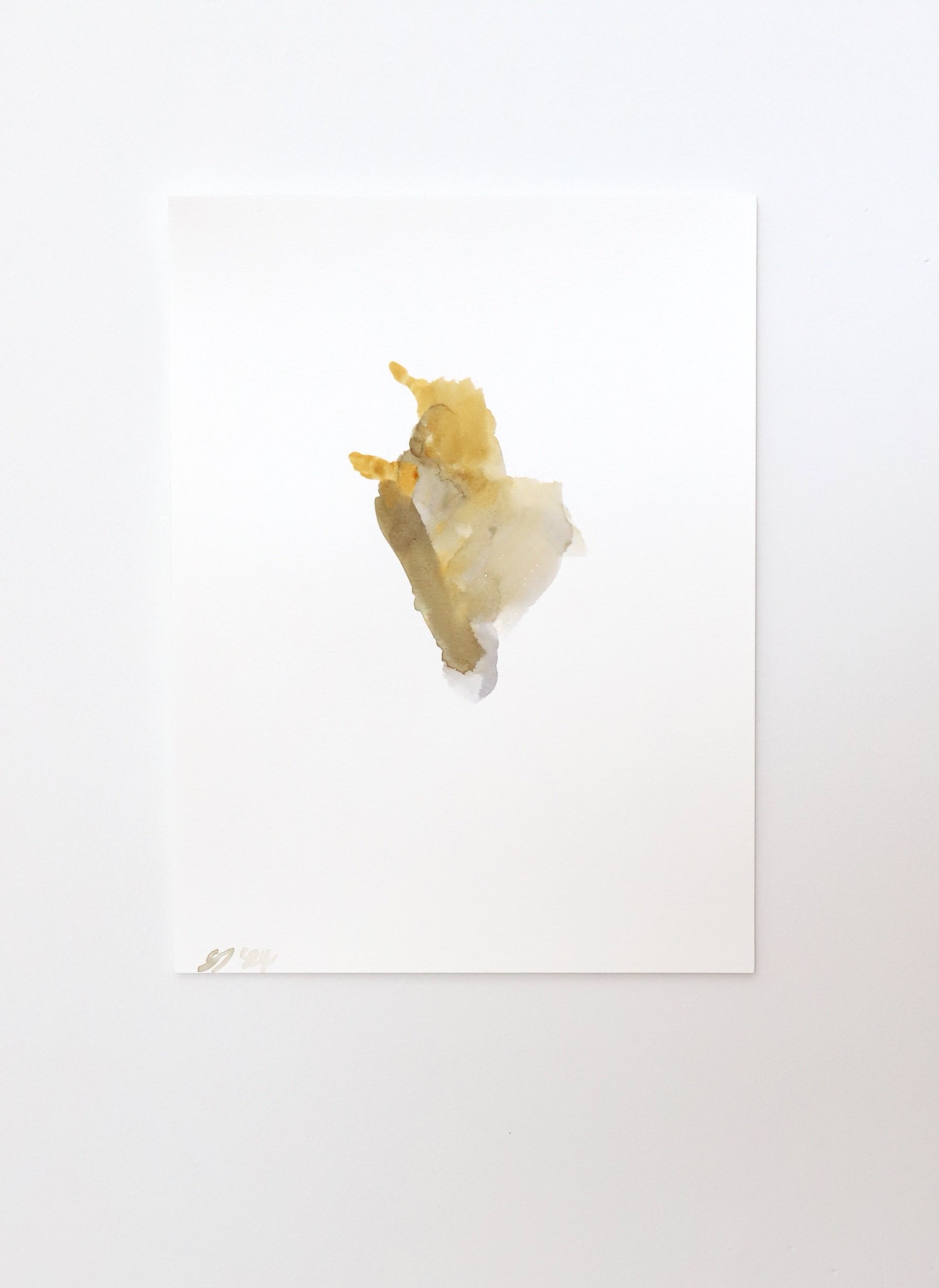 Figure, watercolor on paper, 31x23cm, 2024