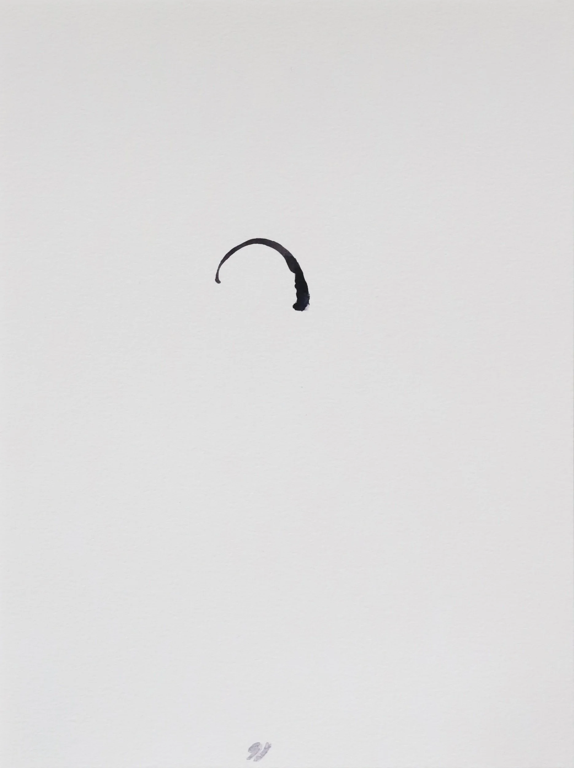  Untitled, watercolor on paper, 31x23cm, 2025 