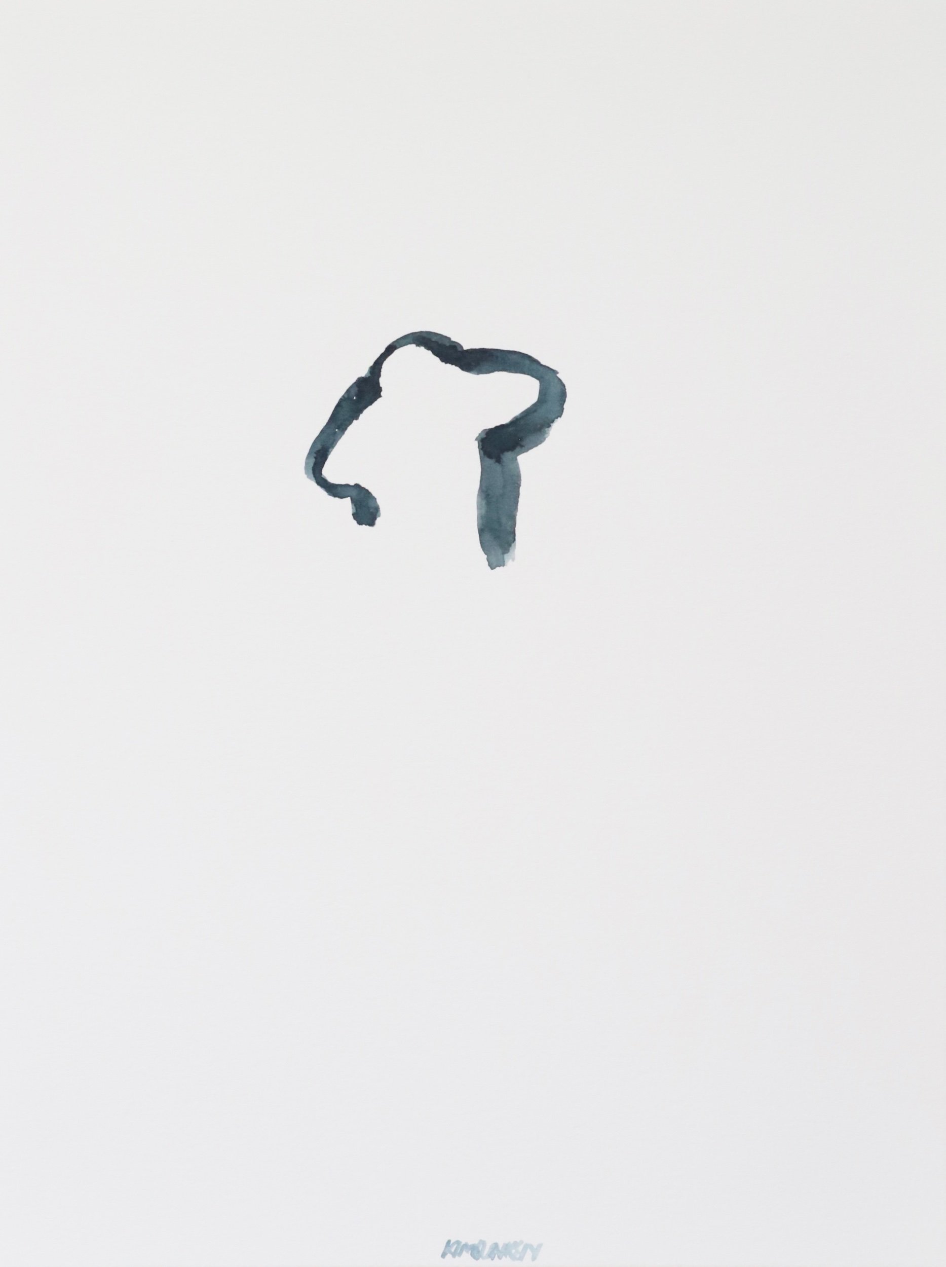  Untitled, watercolor on paper, 31x23cm, 2026 