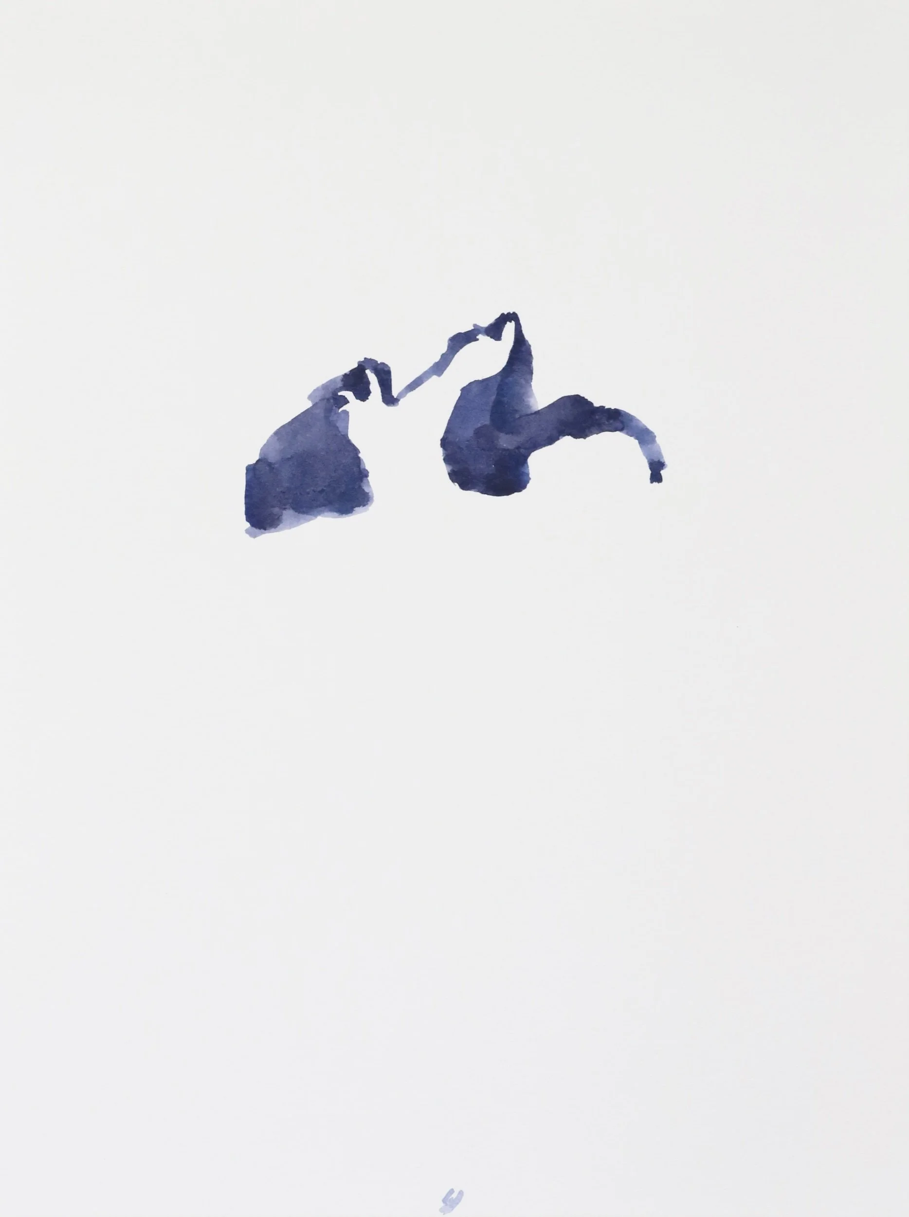  Untitled, watercolor on paper, 31x23cm, 2026 