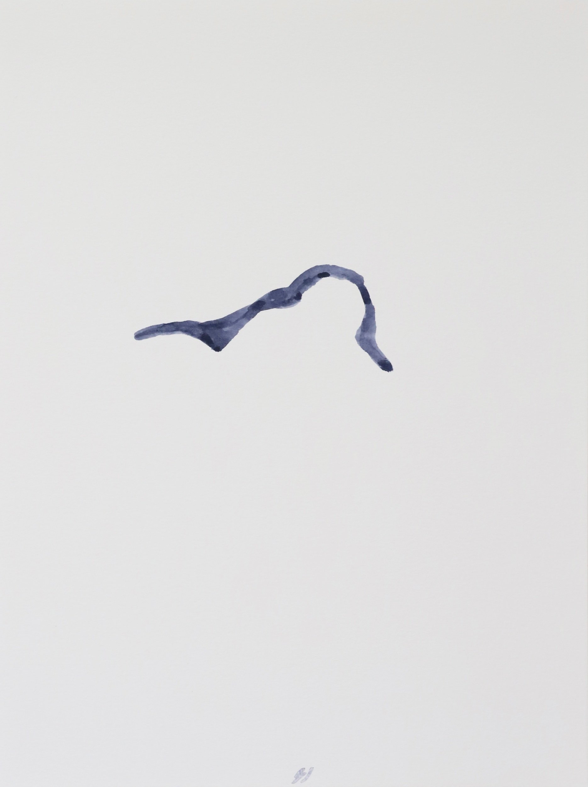  Untitled, watercolor on paper, 31x23cm, 2026 