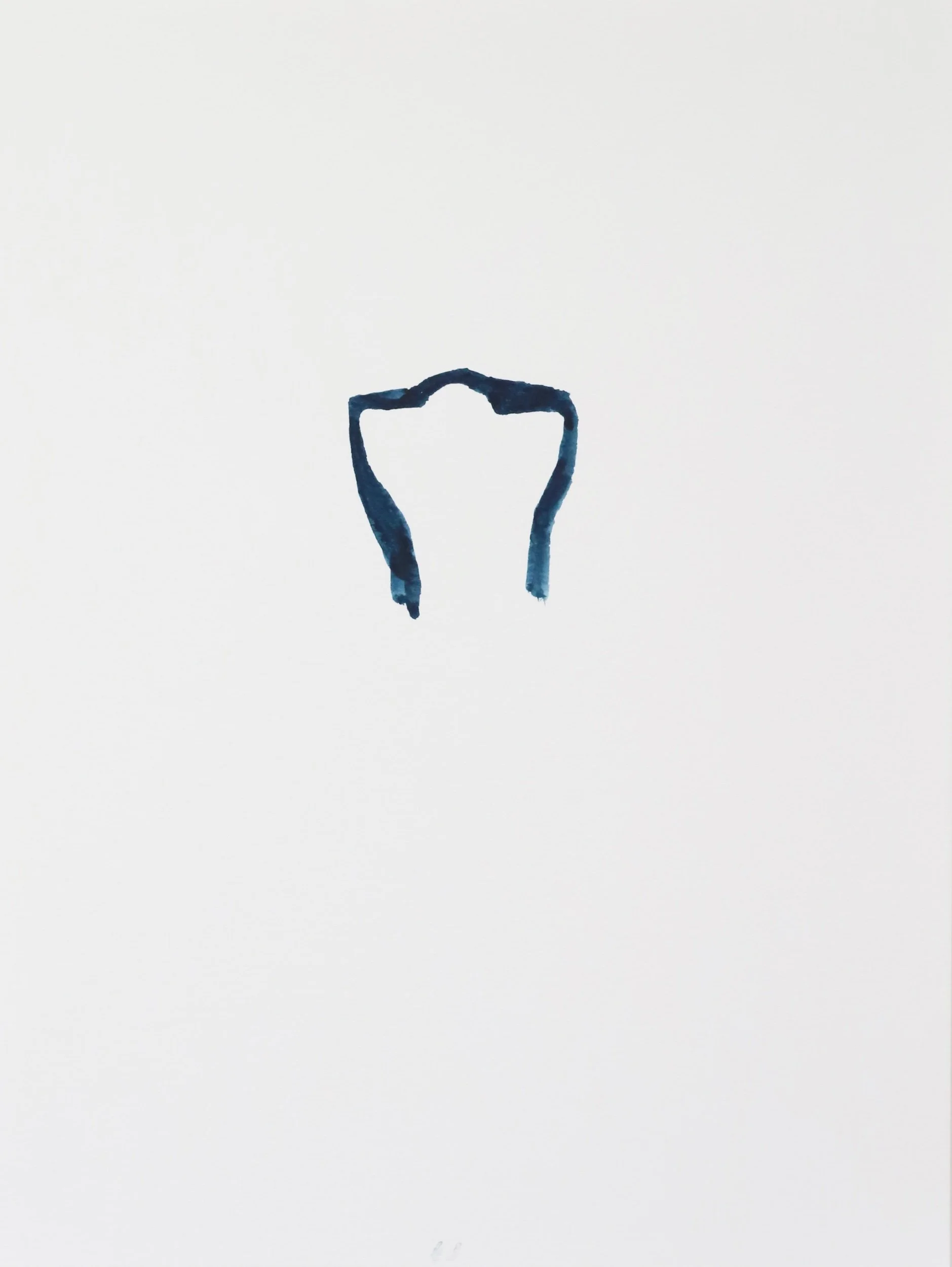  Untitled, watercolor on paper, 31x23cm, 2026 