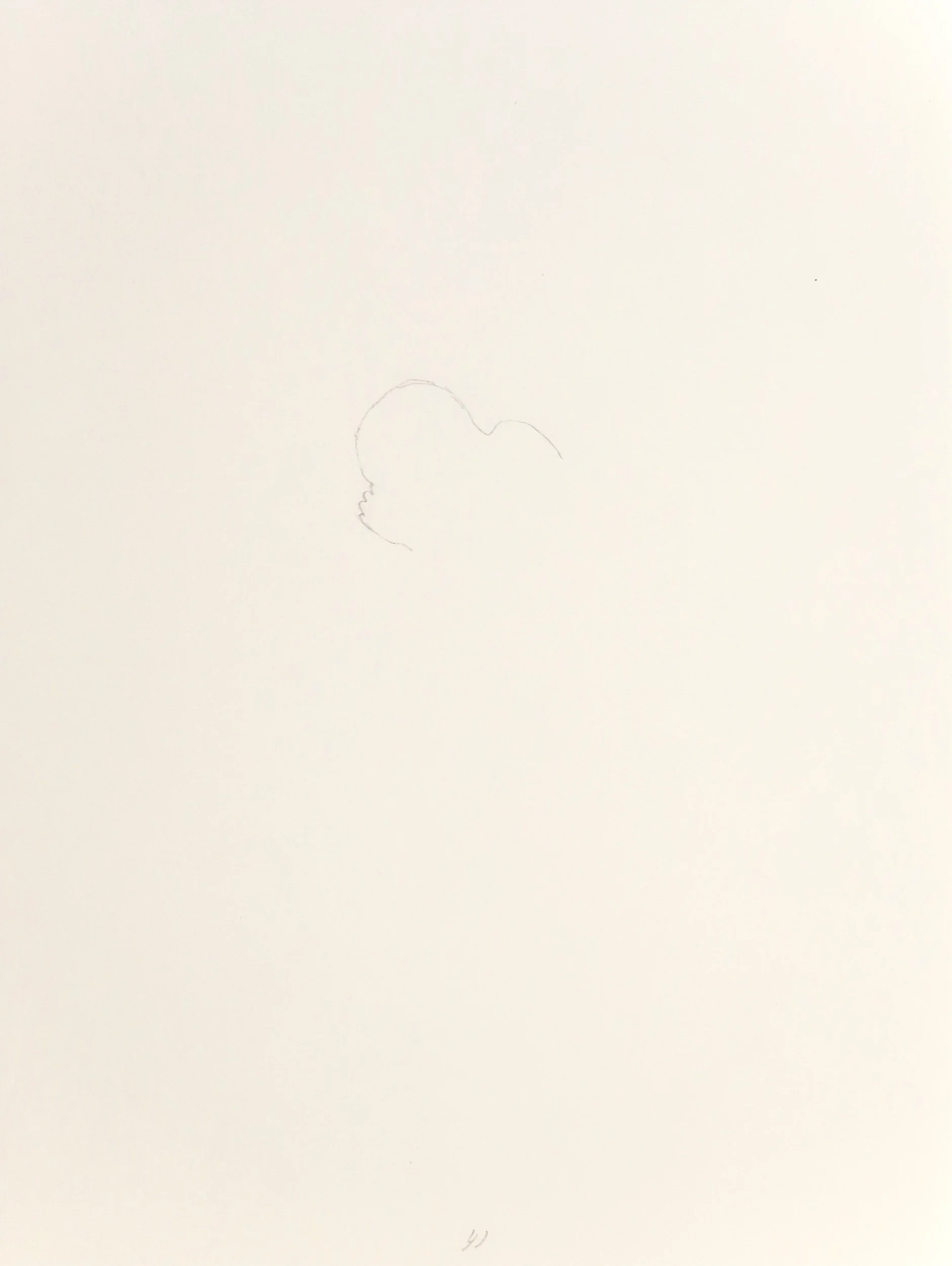   Untitled, pencil on paper, 31x23cm, 2025  