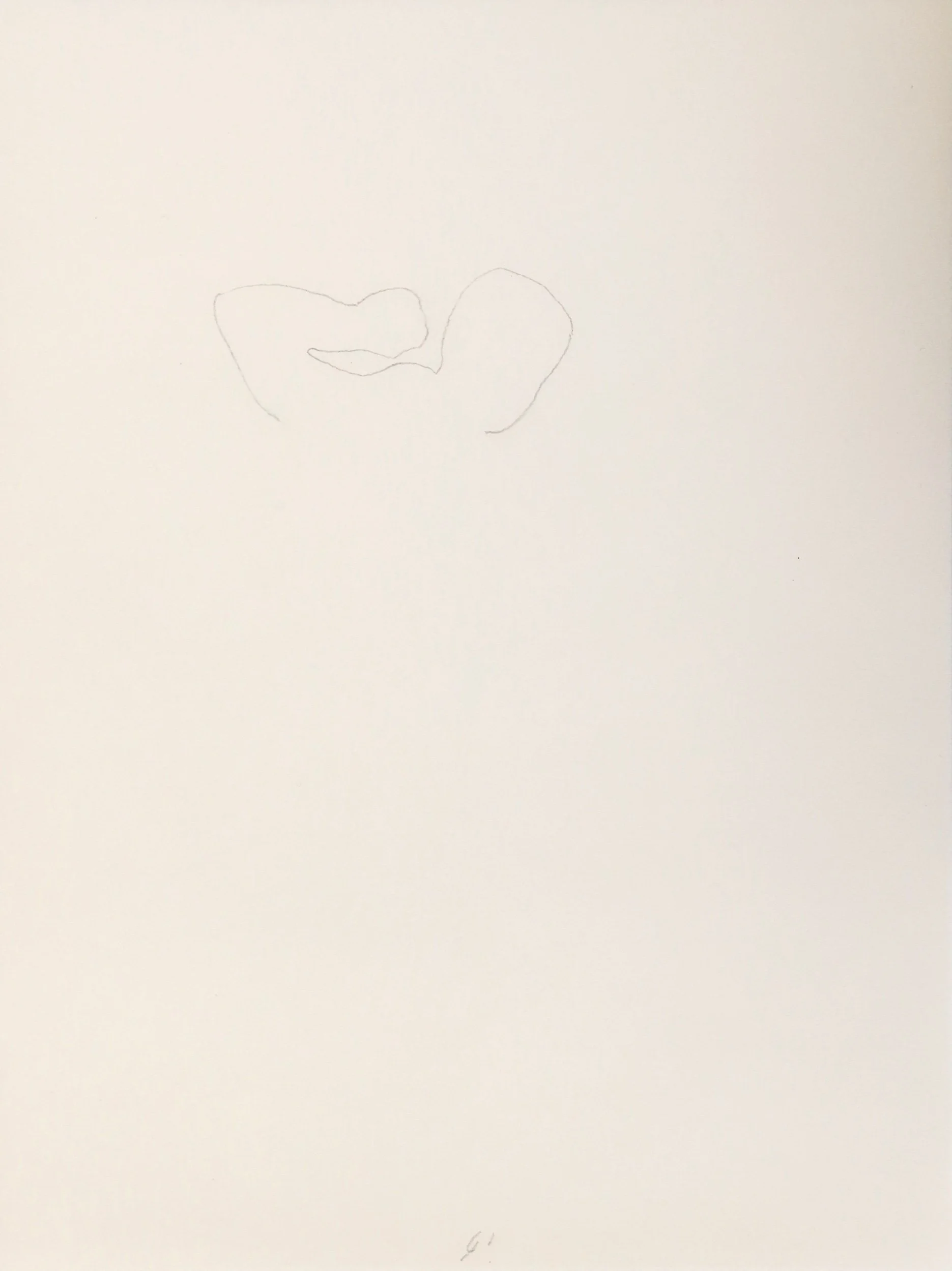   Untitled, pencil on paper, 31x23cm, 2025  
