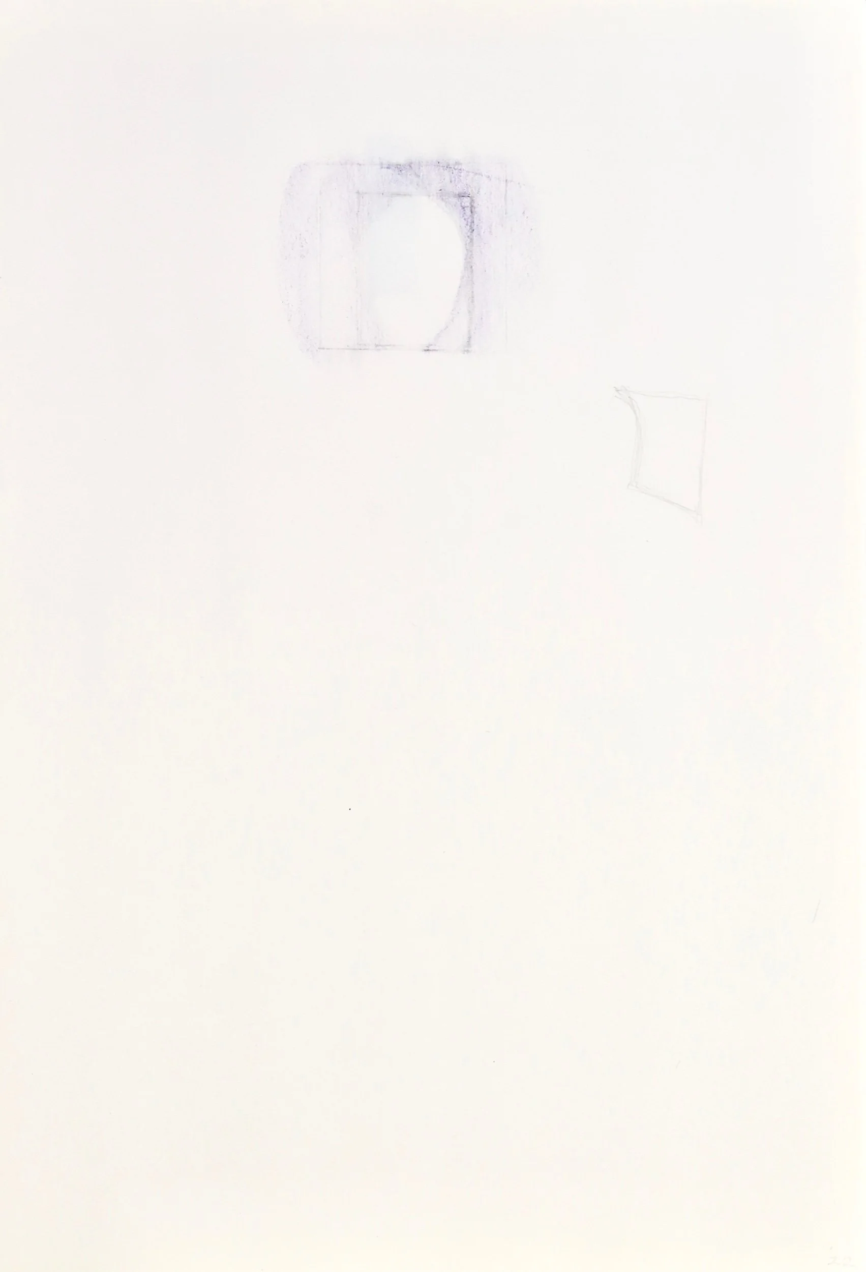  Untitled, crayon and pencil on paper, 36x28cm, 2022 
