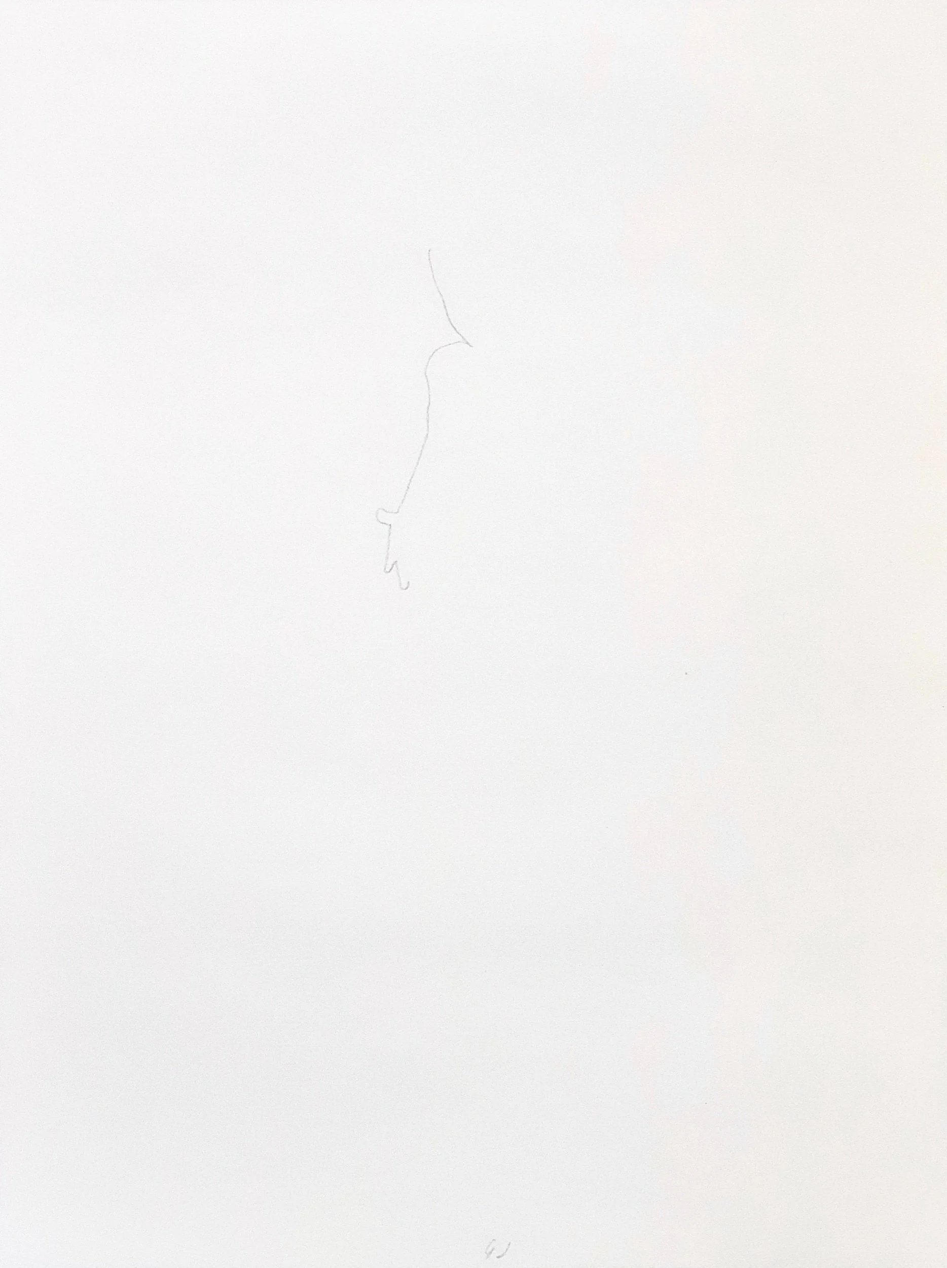  Untitled, pencil on paper, 31x23cm, 2026 