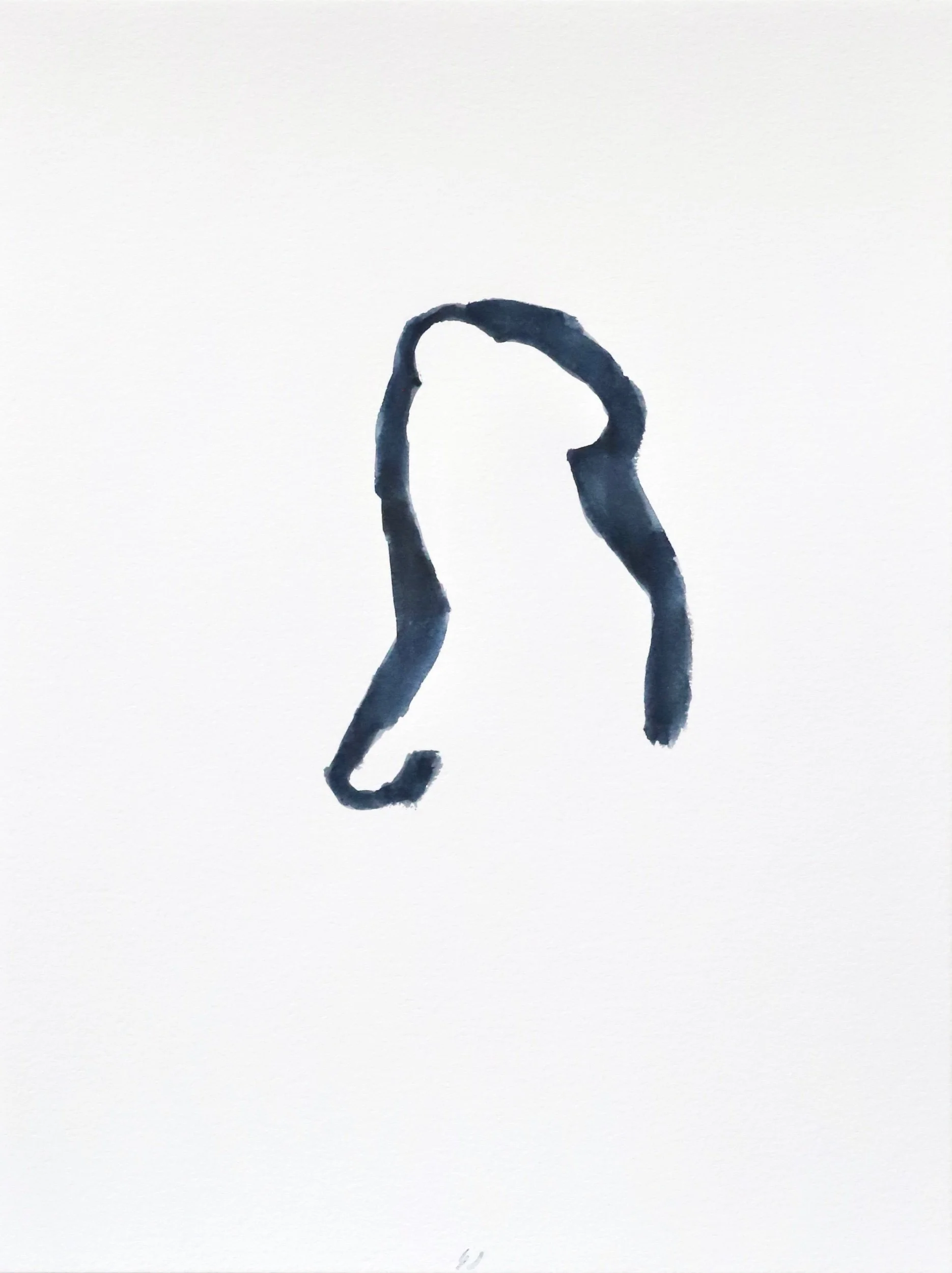  Untitled, watercolor on paper, 31x23cm, 2026 