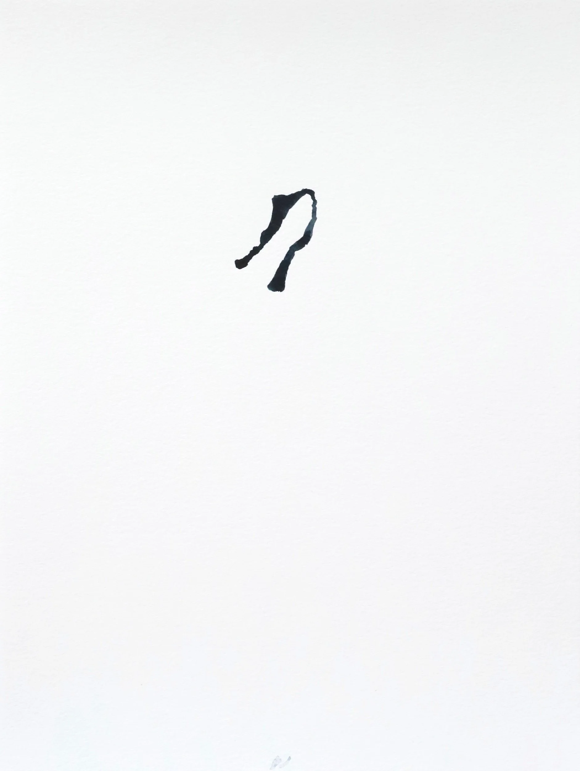  Untitled, watercolor on paper, 31x23cm, 2026 