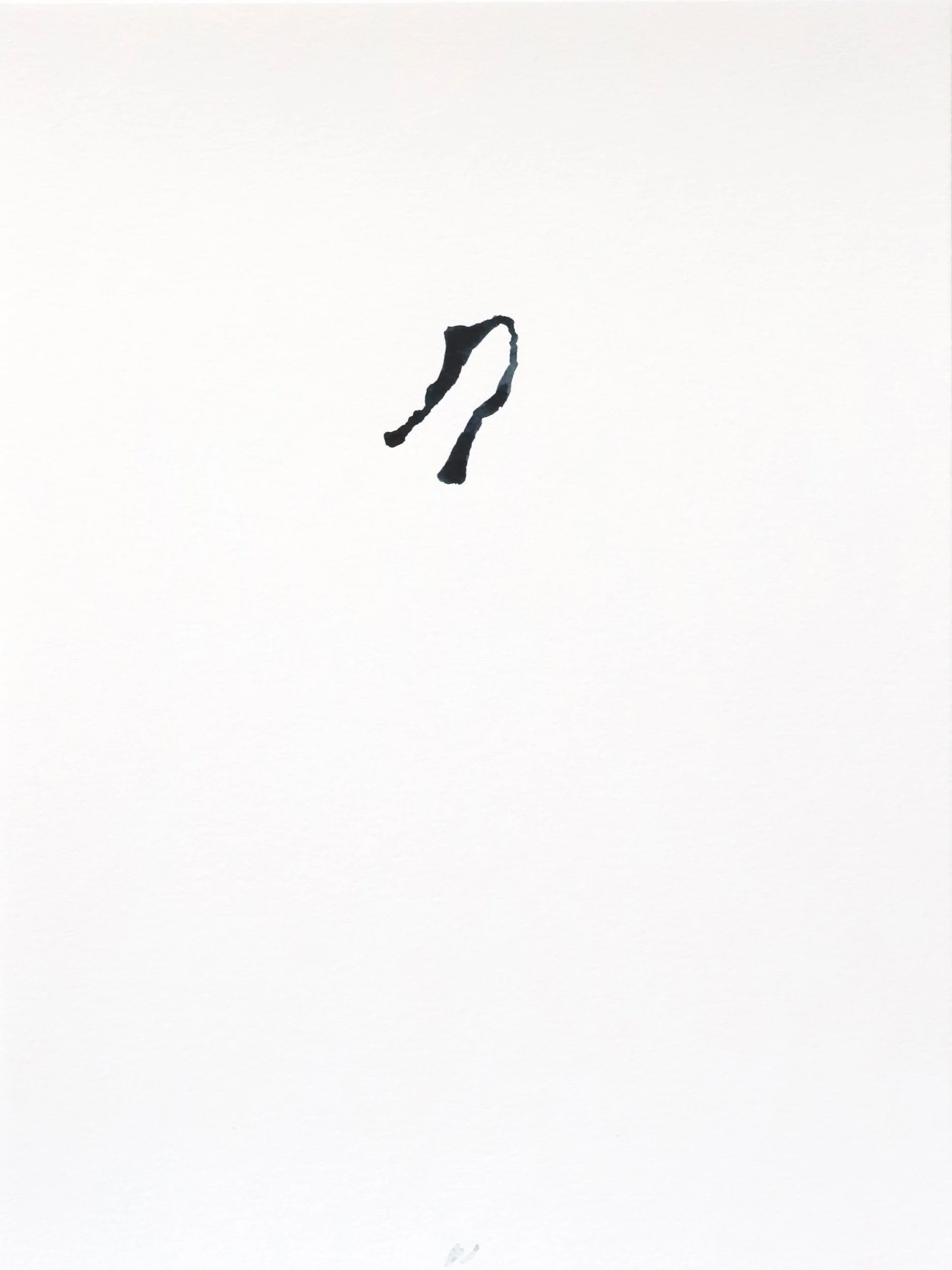  Untitled, watercolor on paper, 31x23cm, 2026 