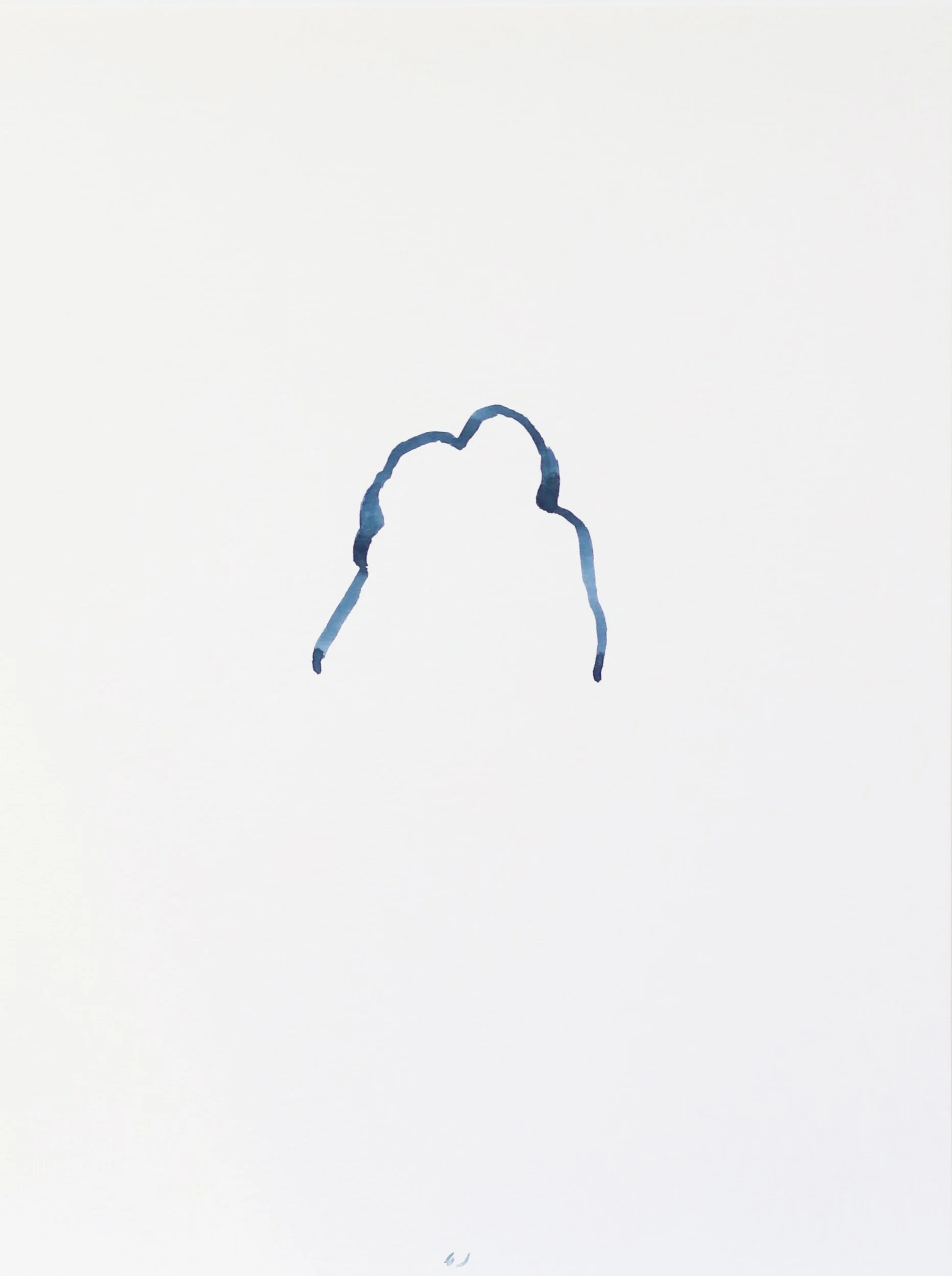  Untitled, watercolor on paper, 31x23cm, 2026 