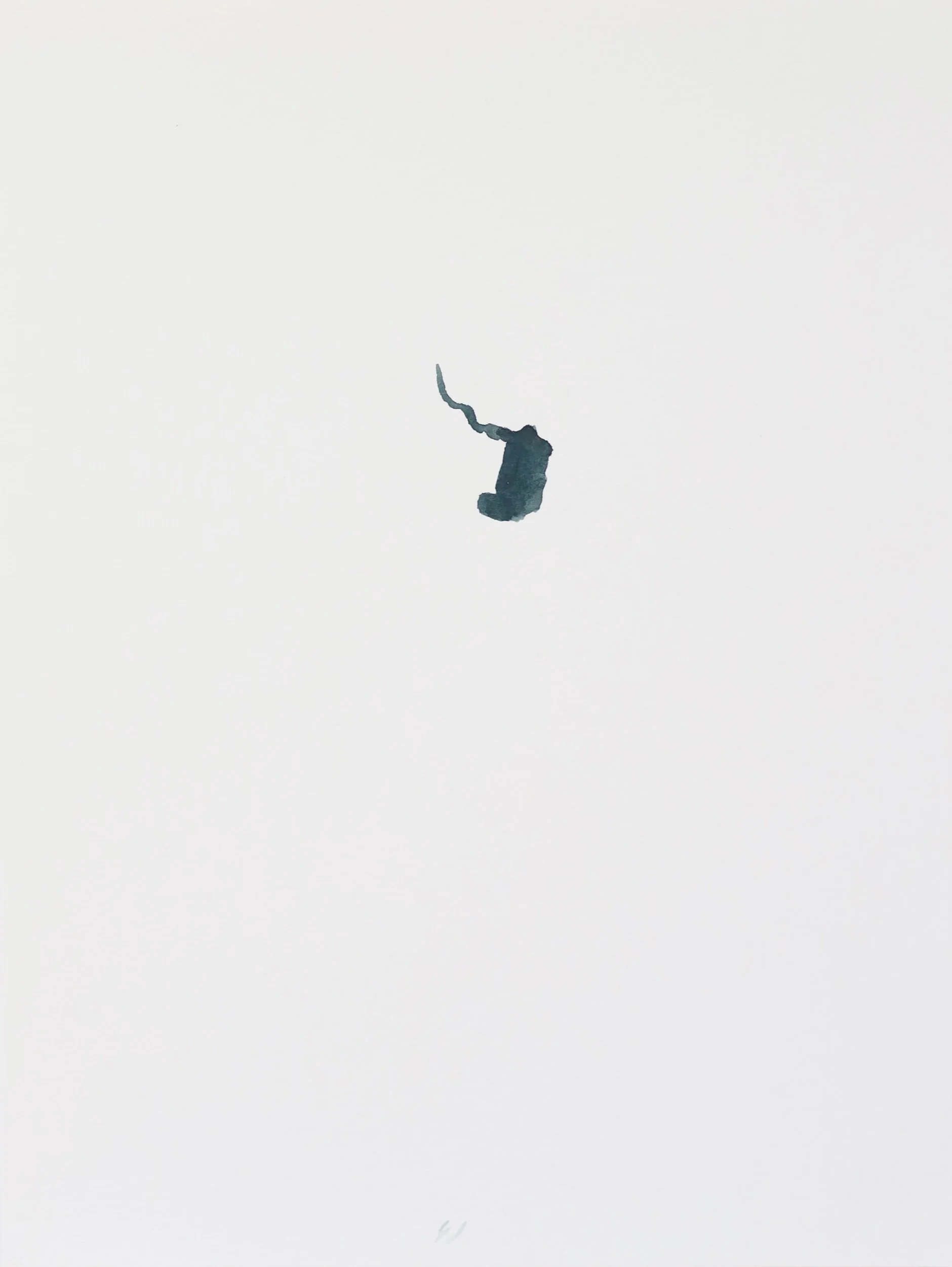  Untitled, watercolor on paper, 31x23cm, 2026 