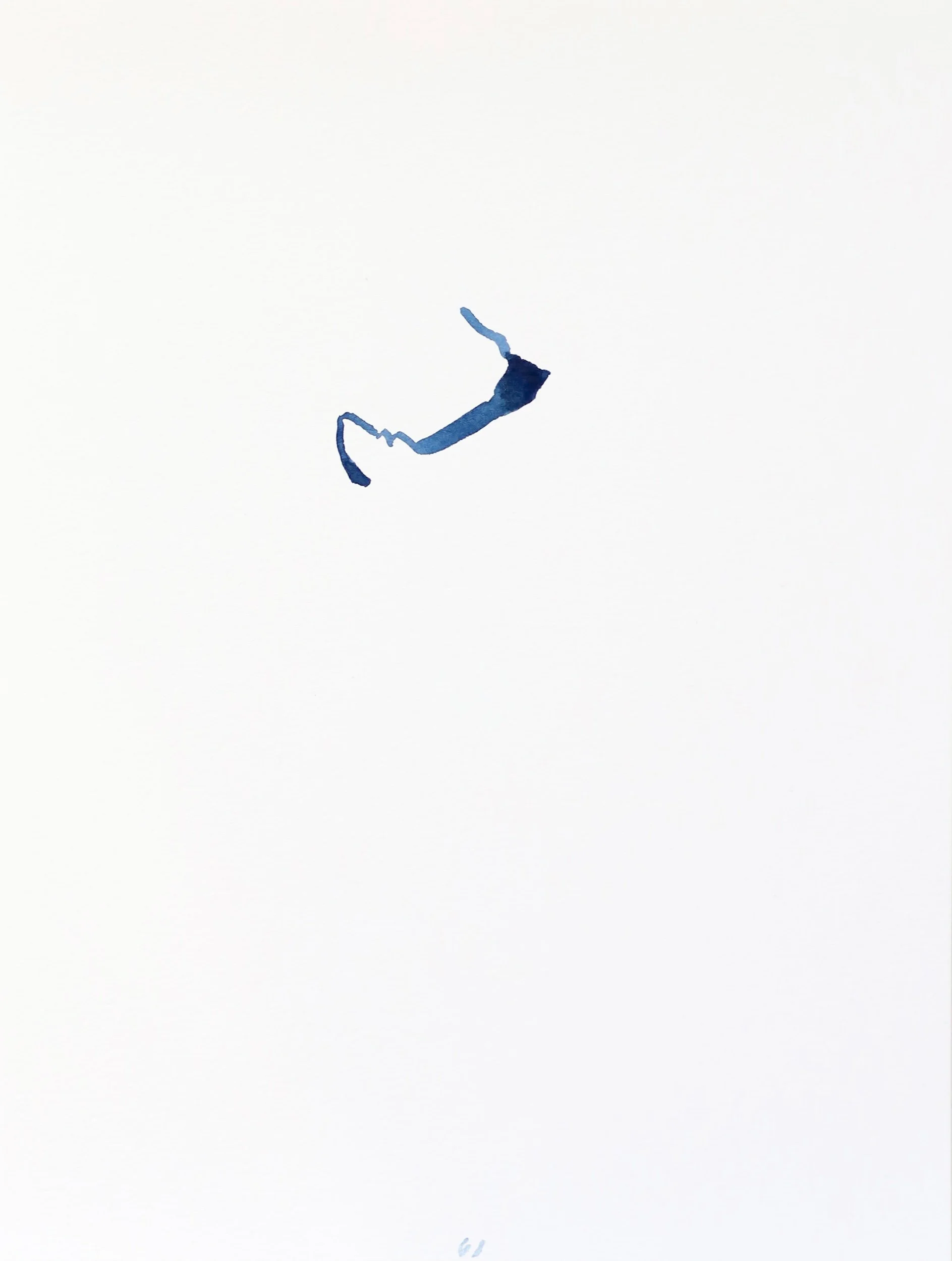  Untitled, watercolor on paper, 31x23cm, 2026 