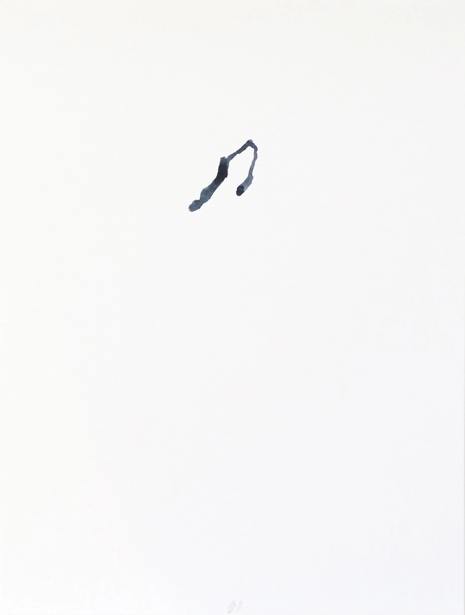  Untitled, watercolor on paper, 31x23cm, 2026 