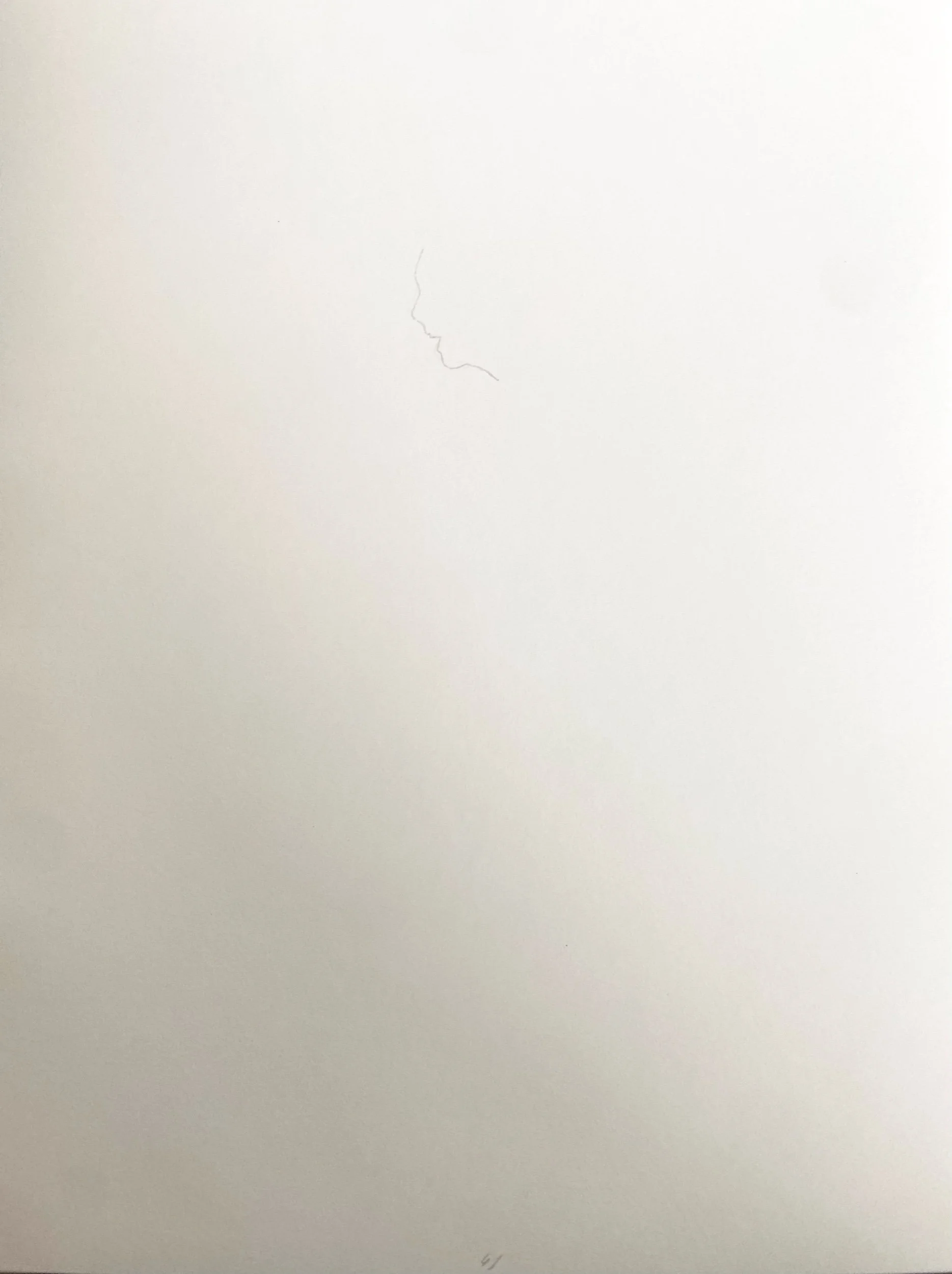  Untitled, pencil on paper, 31x23cm, 2026 
