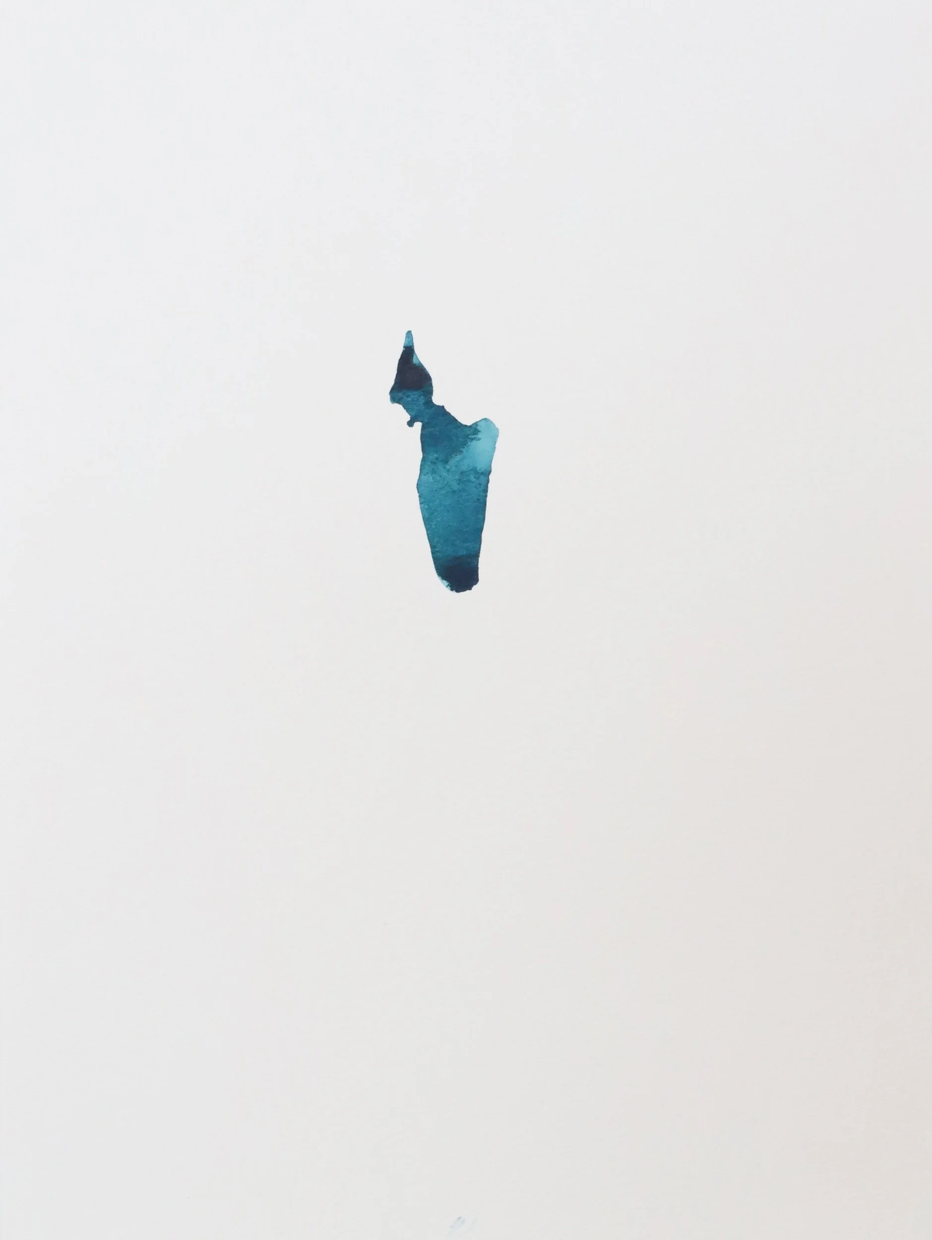  Untitled, watercolor on paper, 31x23cm, 2026 