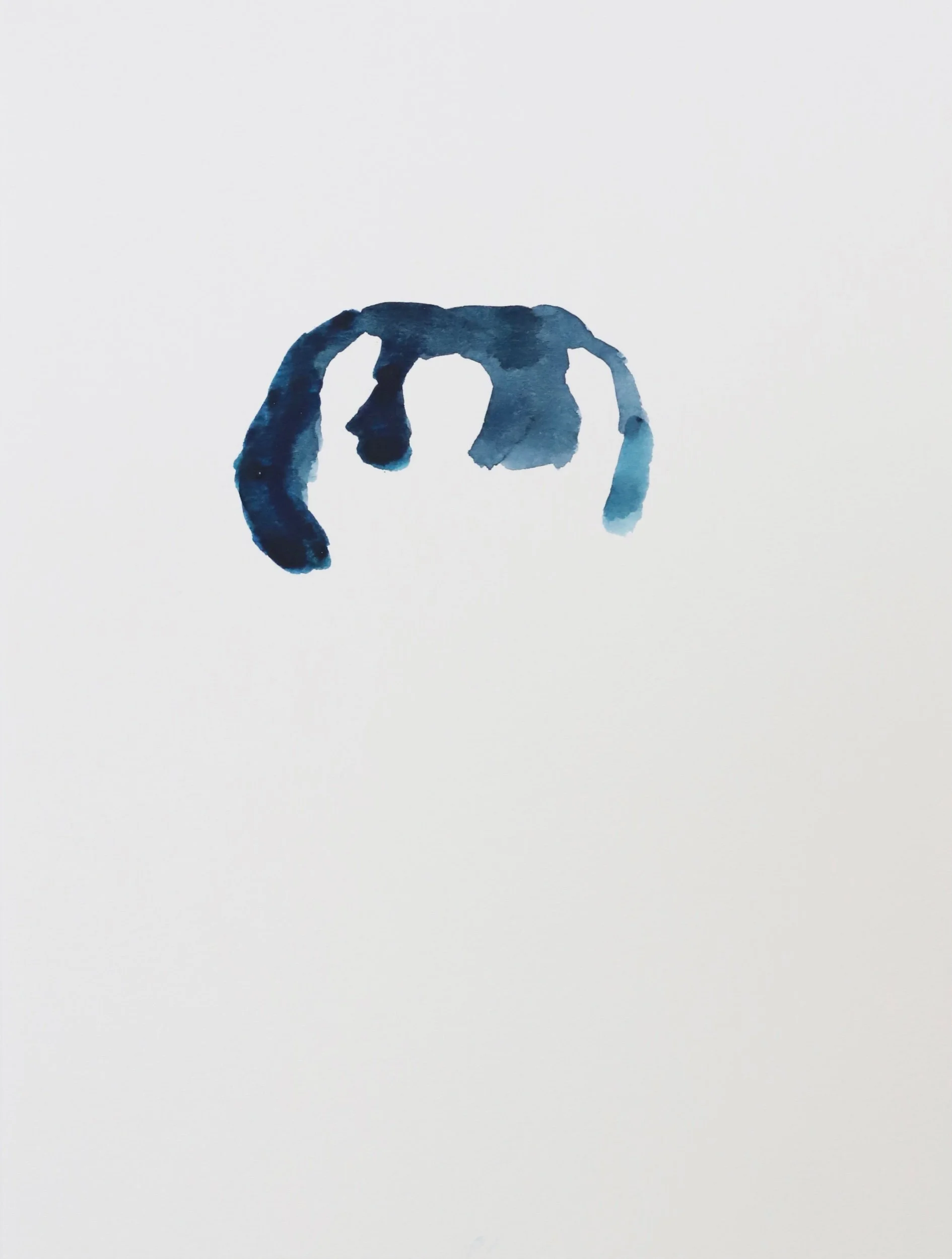  Untitled, watercolor on paper, 31x23cm, 2026 