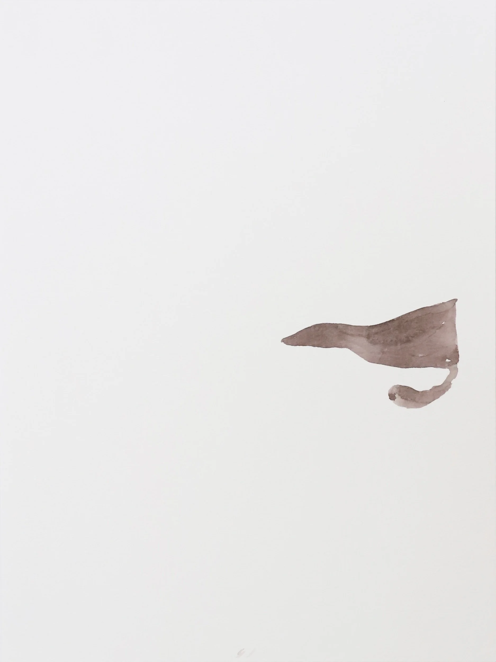  Untitled, watercolor on paper, 31x23cm, 2026 