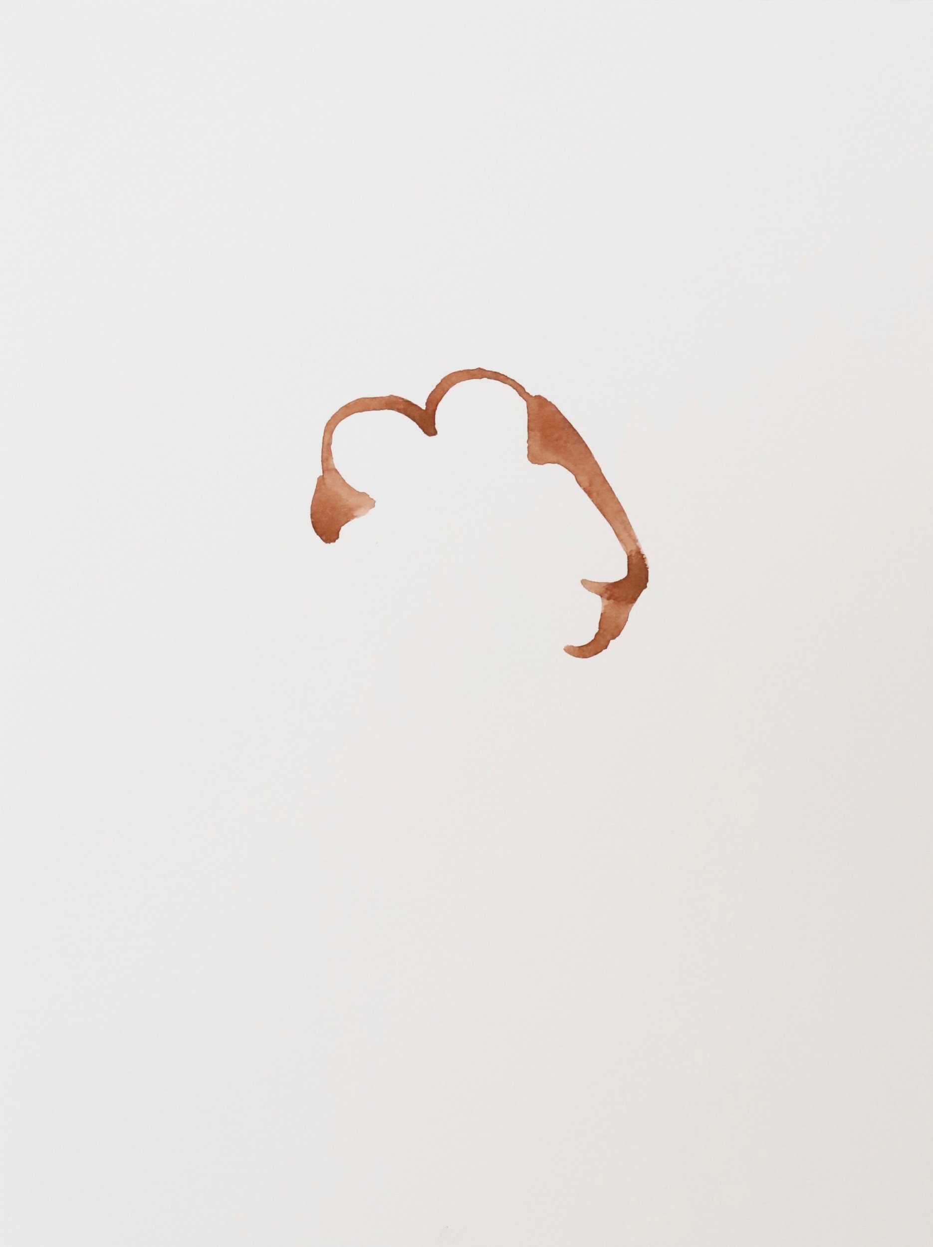  Untitled, watercolor on paper, 31x23cm, 2026 