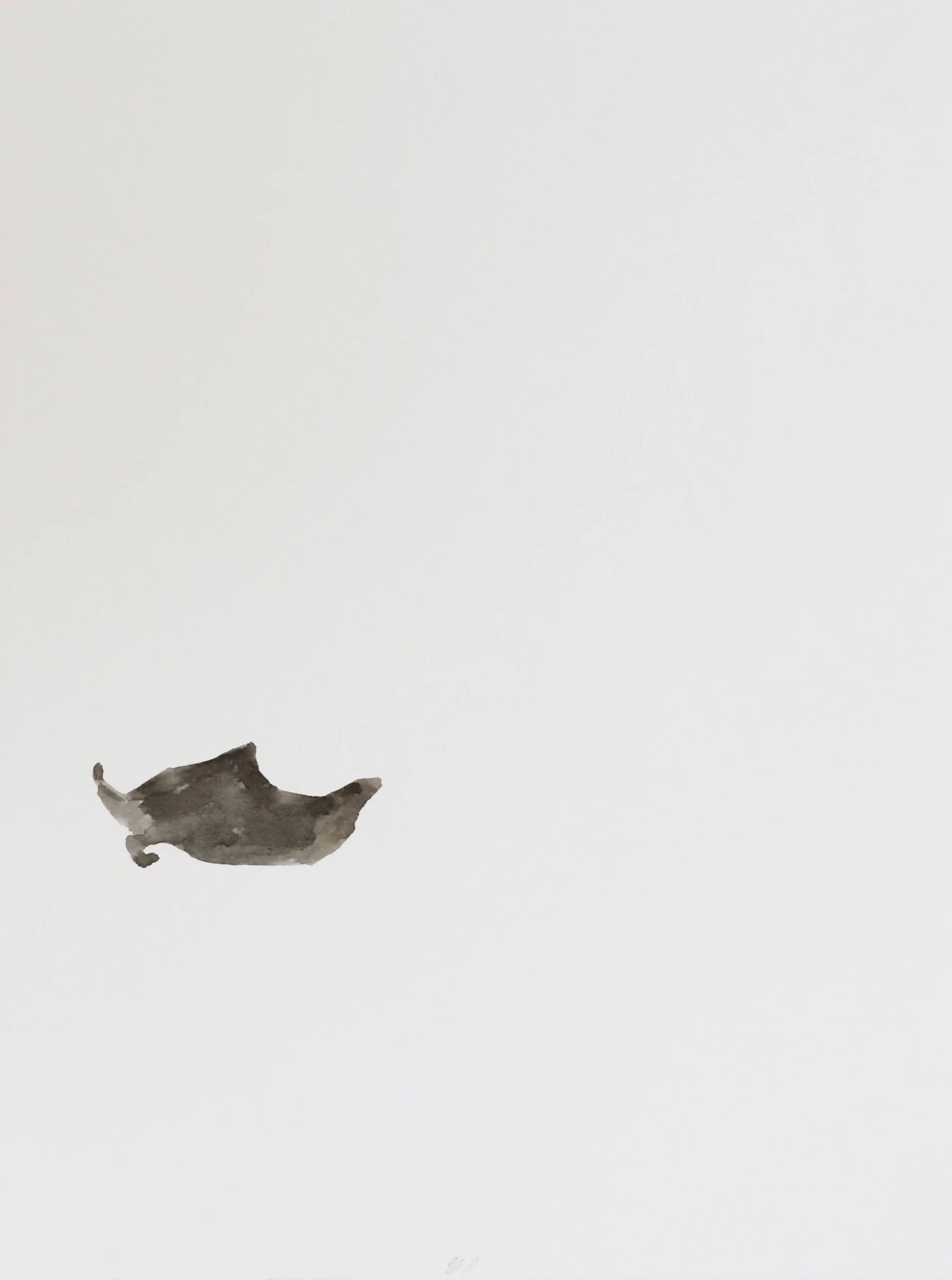 Untitled, watercolor on paper, 31x23cm, 2026 