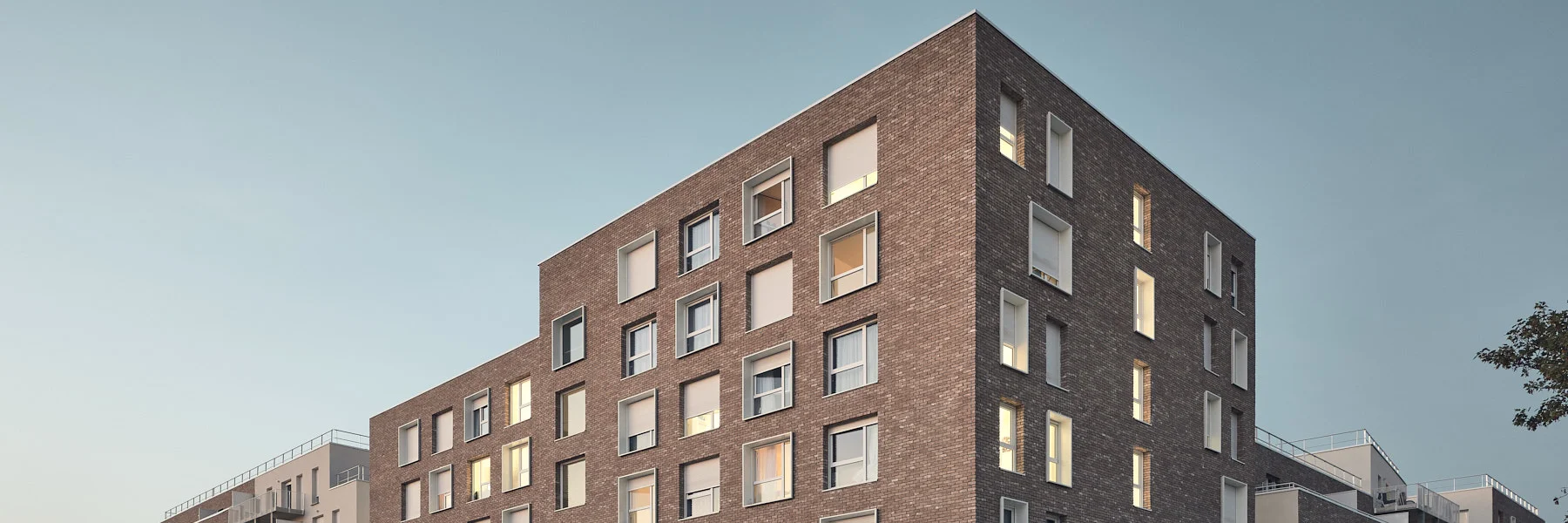 Résidence intergénérationelle à Amiens par CAAU, Linkcity et Brezillon