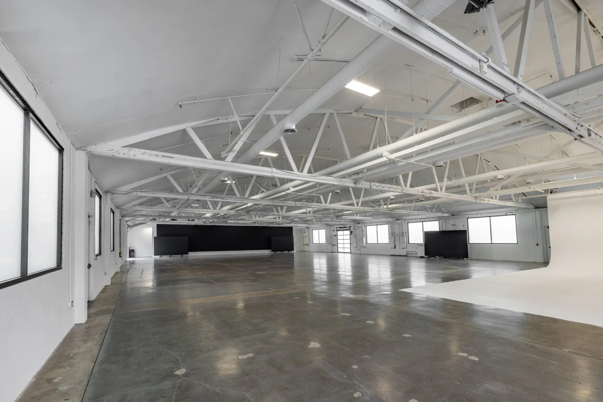  EVENT VENUE FOR BRAND ACTIVATIONS #1: LAX Adjacent  LAX-adjacent 40,000 SF studio compound with cyc wall, ideal for brand activations, pop-ups, and productions.