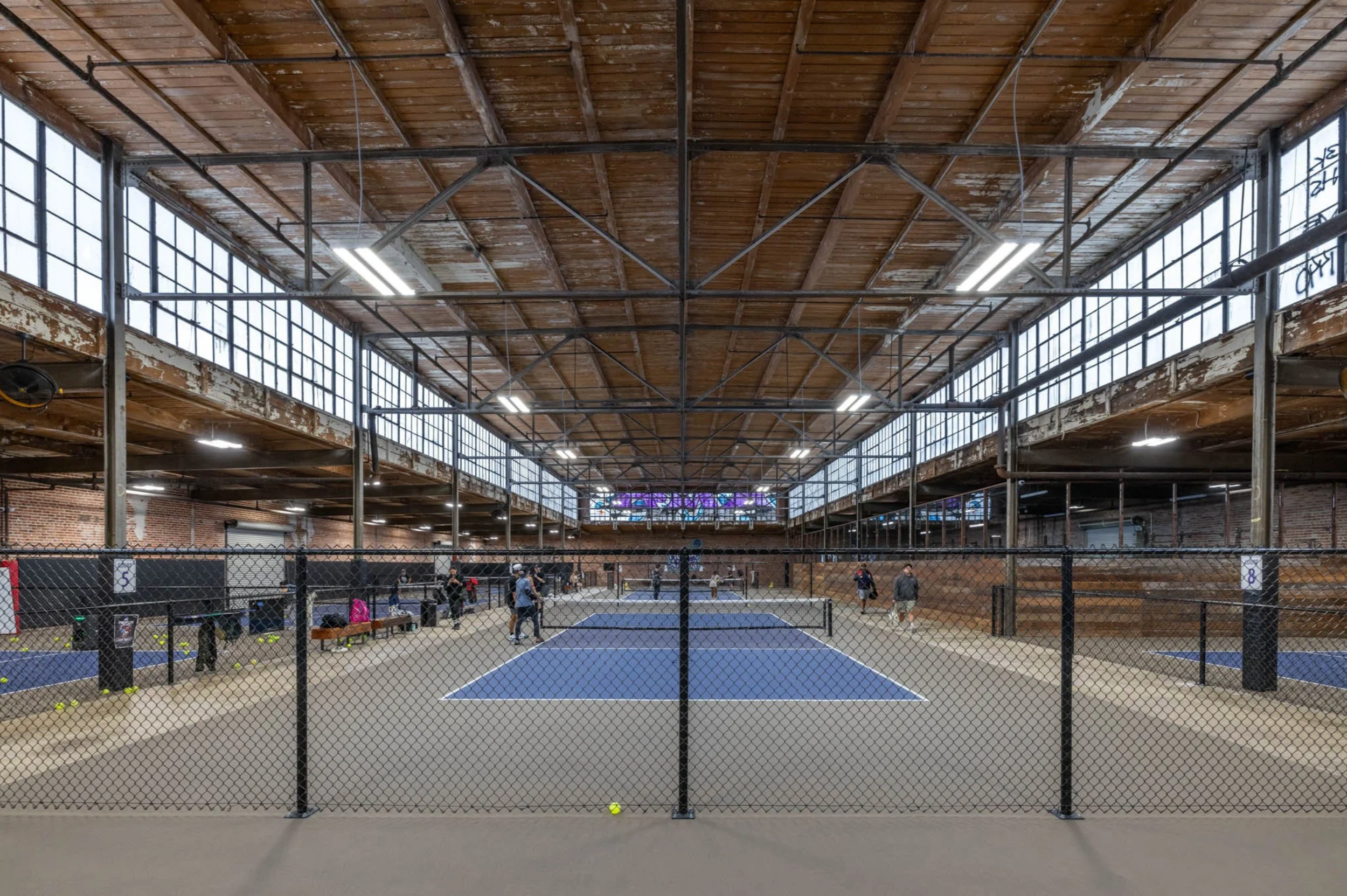 Industrial Sport: Inside LA's Premier Pickleball Complex and Filming Venue&nbsp;