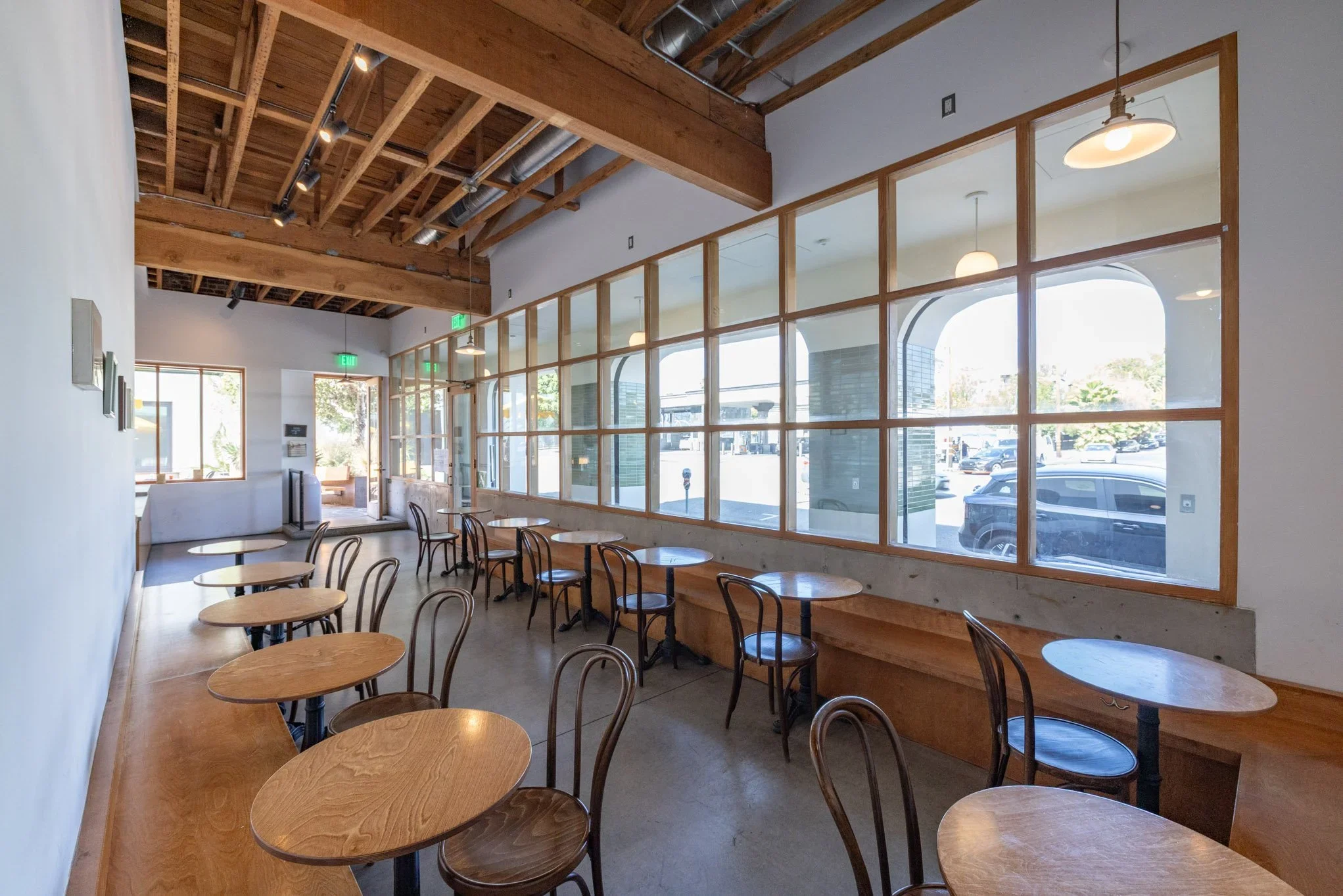  MINIMALIST COFFEE SHOP FOR FILMING & SELECT EVENTS #1: Melrose Hill  Melrose Hill minimalist coffee shop, ideal for events, filming, photo shoots, tv shows, commercials, and feature films.