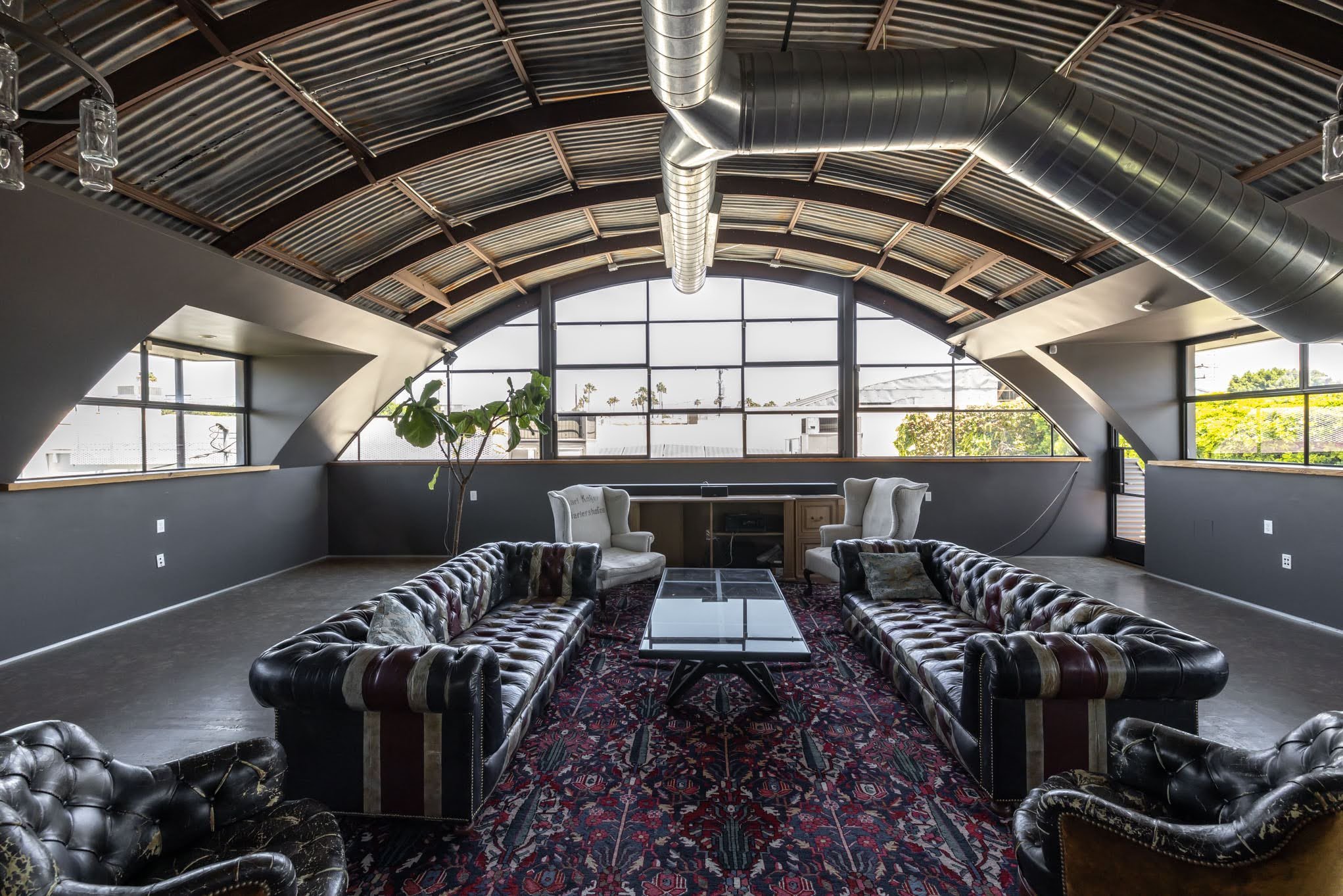  OFFICE WITH QUONSET-HUT ARCHITECTURE FOR FILMING AND EVENTS #8: Culver City  Culver City Arts District office in a quonset-hut building, ideal for filming, events, production, commercials, and photo shoots.