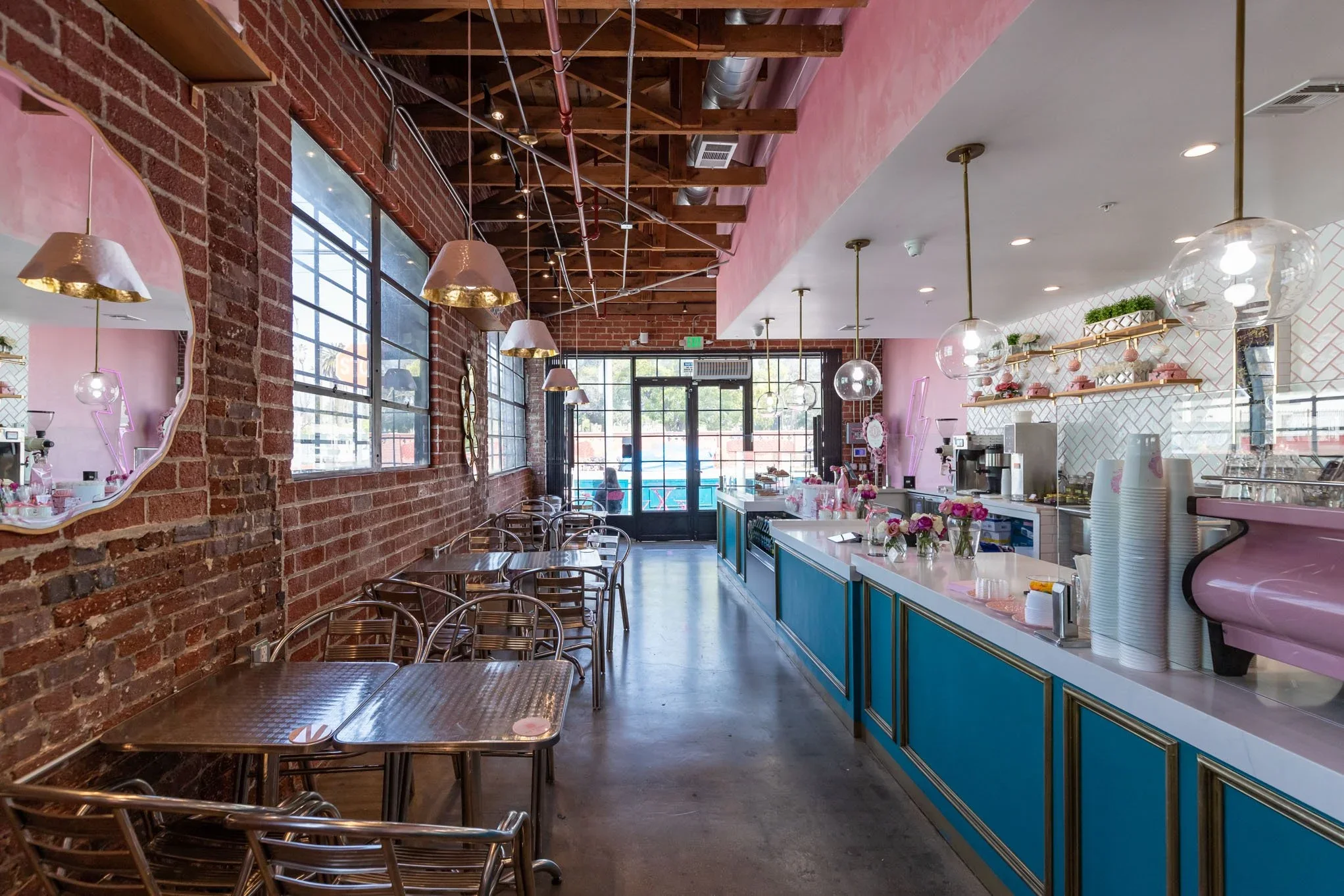  POP-UP CAFE FOR INFLUENCER EVENTS #3: Pico Union  Pico Union cafe, ideal for immersive experiences, private buyouts, brand activations, and product launches.