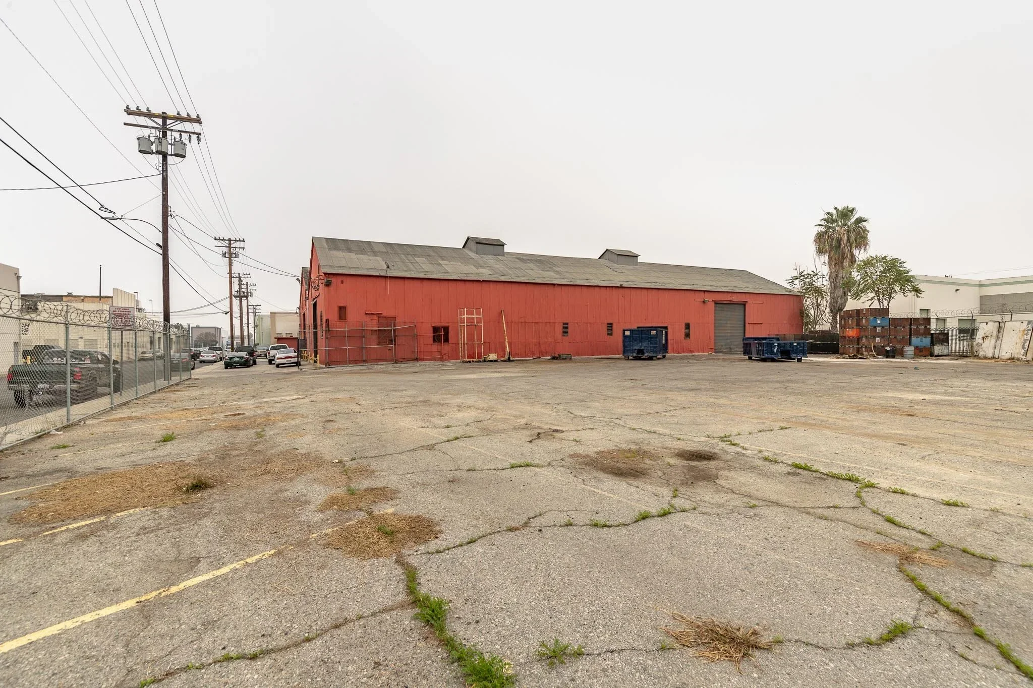  VERNON STEEL FACTORY LOT FOR PARKING AND BASECAMP #45: Vernon  Vernon steel factory lot, ideal for parking, basecamp, truck staging, filming, and commercials.