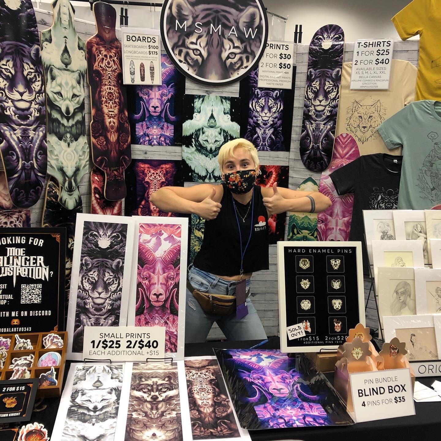 Hello! I&rsquo;m not dead, social media is just hard. Two full years away from cons and boy, I forgot how much I enjoyed it. What an awesome Dragoncon weekend it was. Just wanted to say hello and thank you to  everyone who came by my booth, old fans 