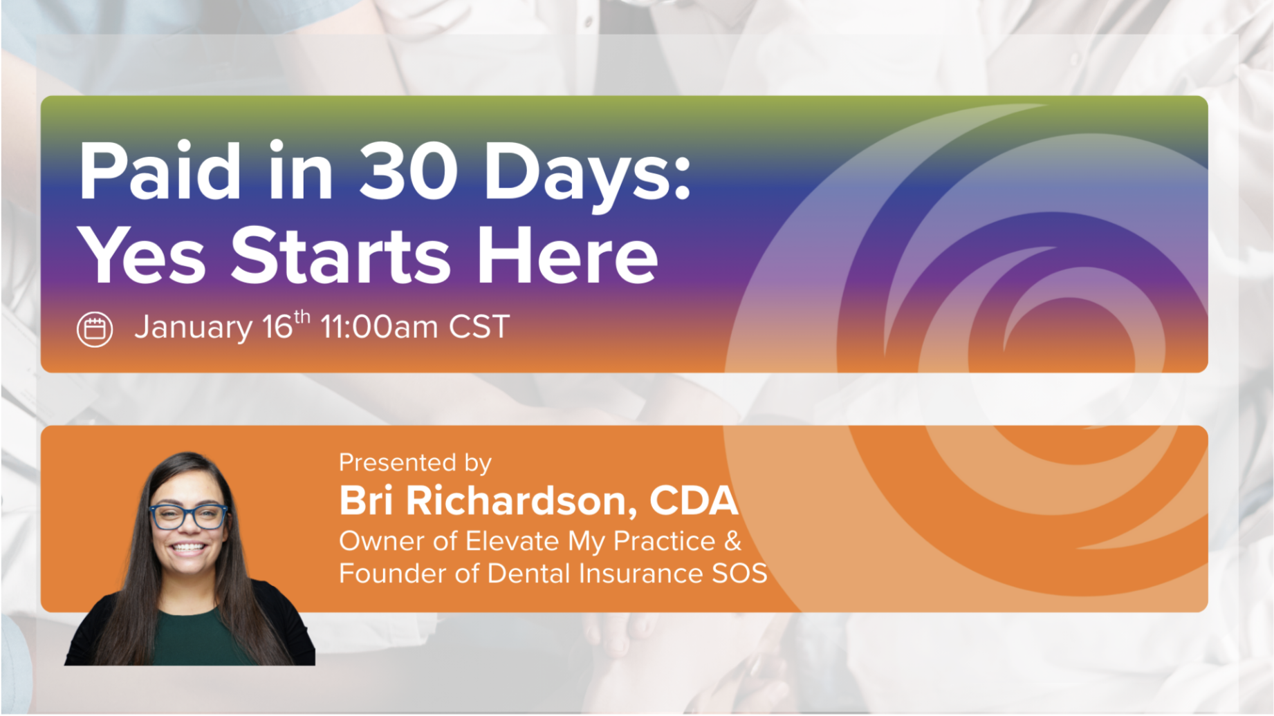 Paid in 30 Days: Yes Starts Here