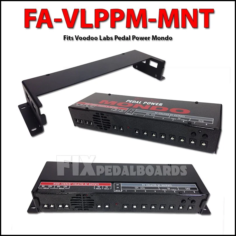 Mounting Bracket for Voodoo Labs PP2+ — FIX Pedalboards